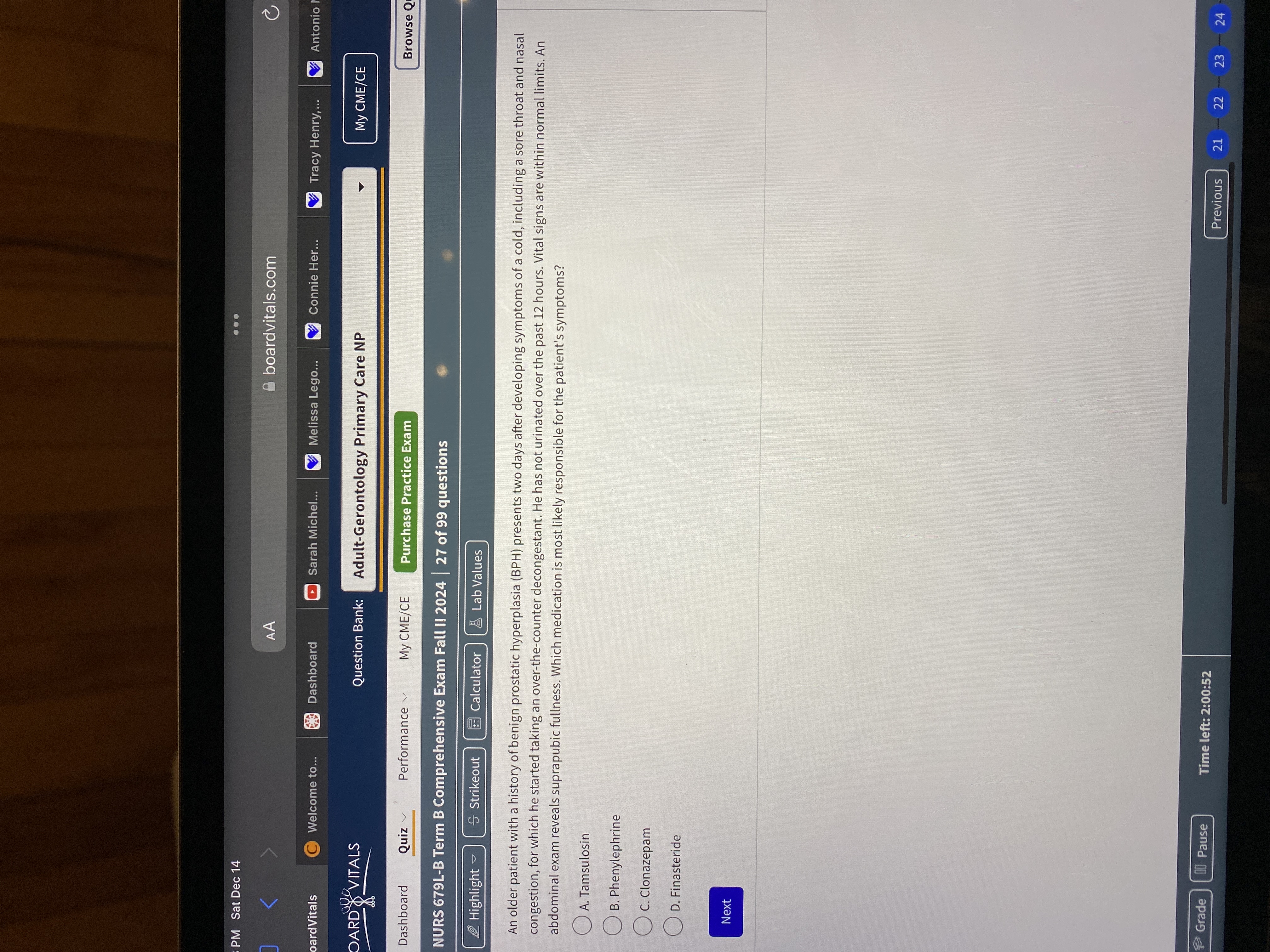 Answer PM Sat Dec 14 . .. AA boardvitals.com C