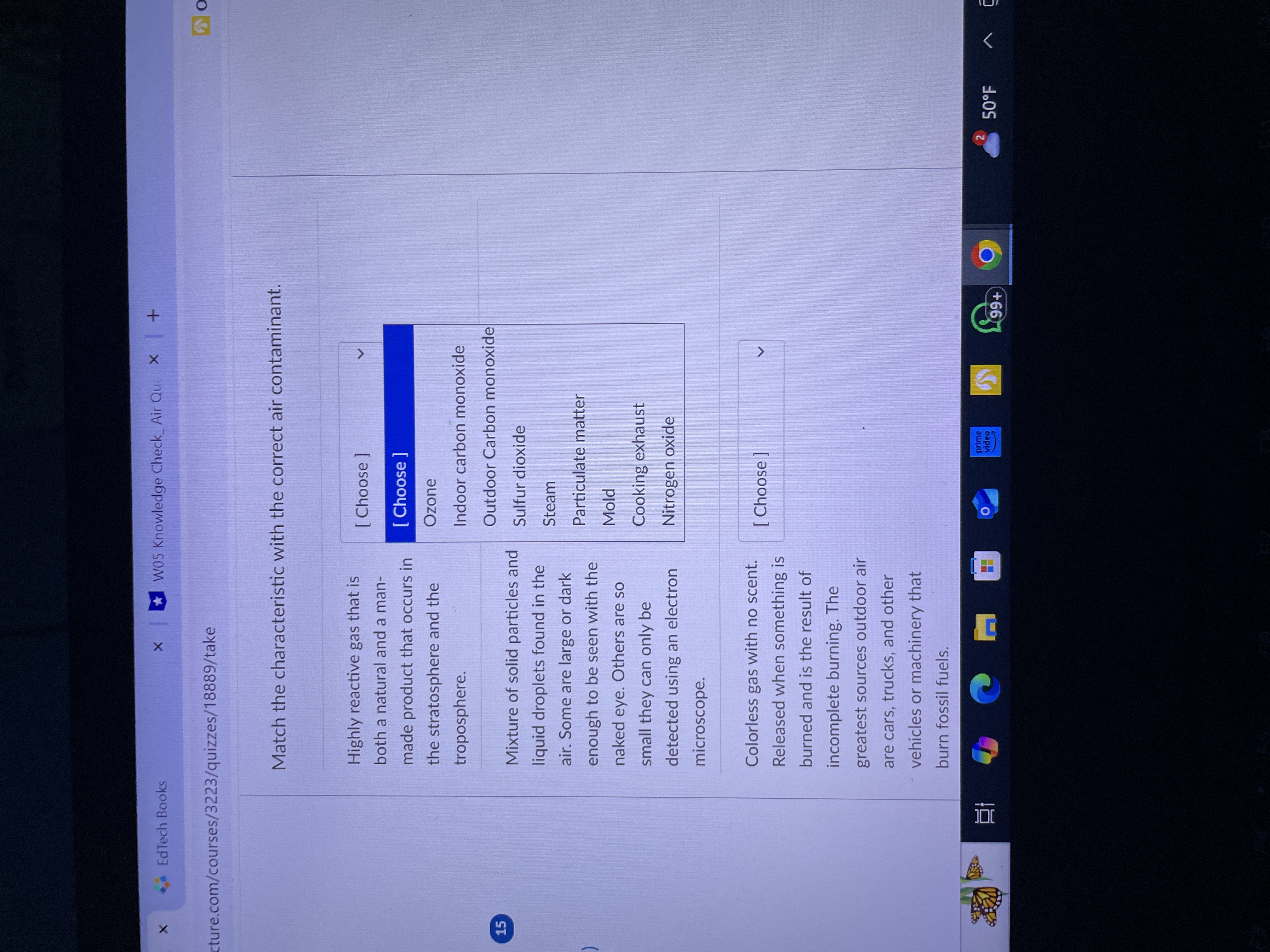 Answer . EdTech Books X W05 Knowledge Check_ Air