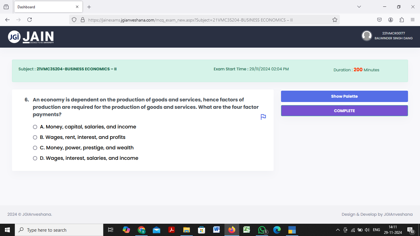 ANSWER Dashboard X + X - C O B