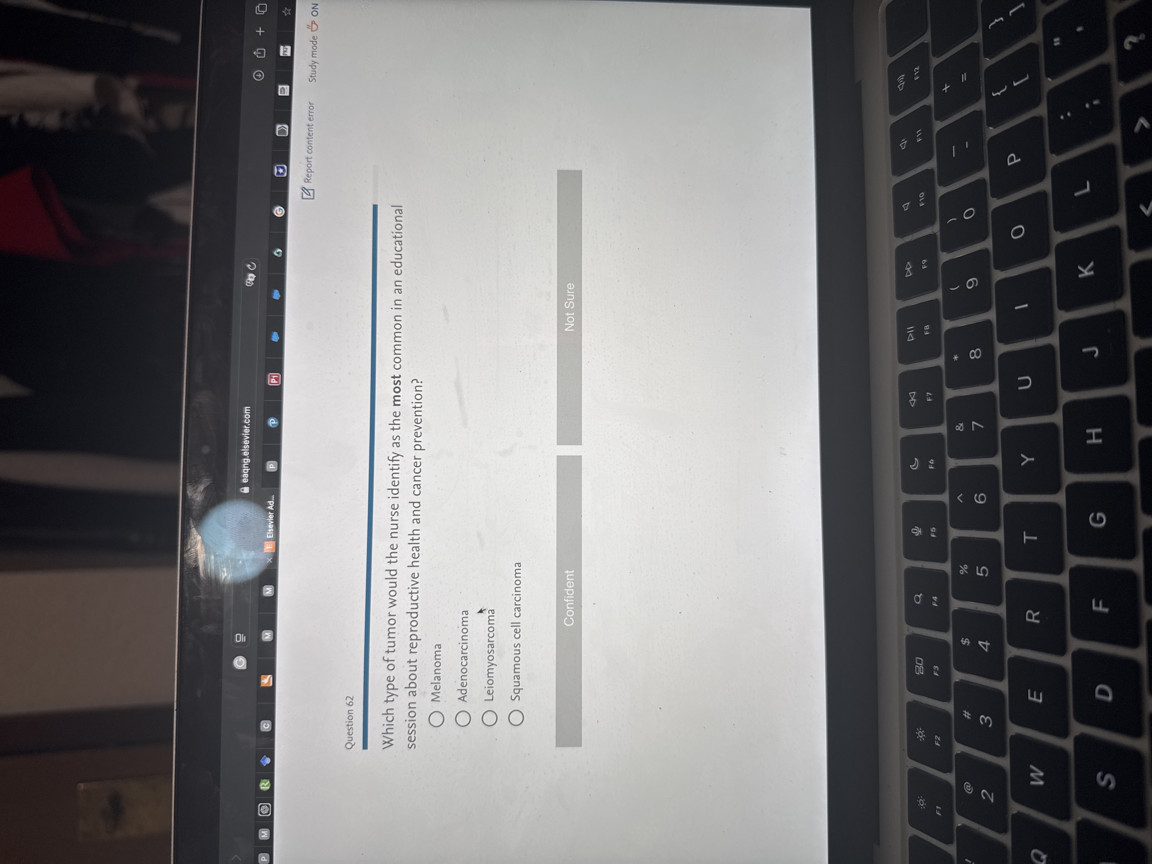 Answer G eaang.elsevier.com + 5 P ME RC M M X E