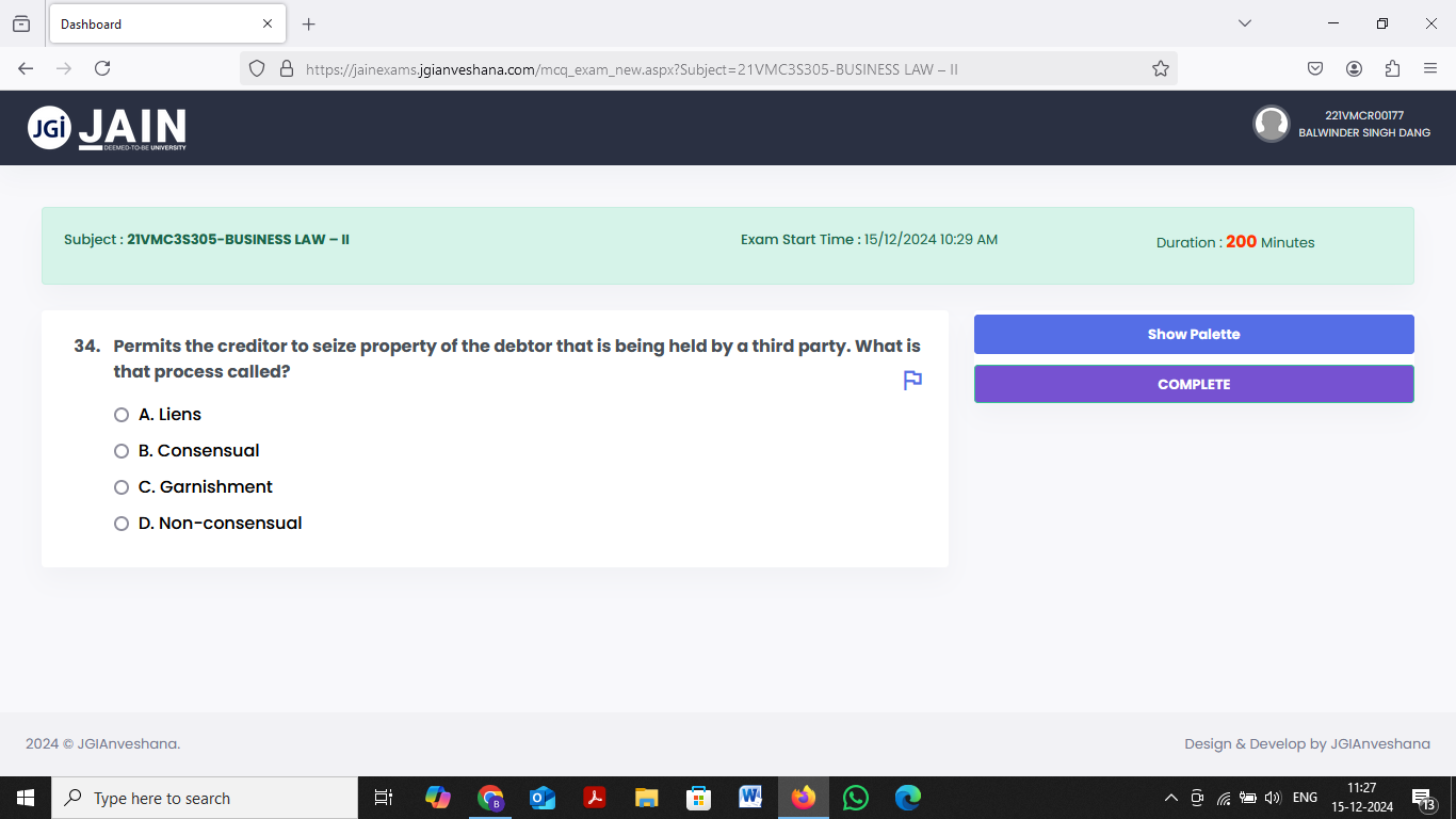 ANSWER Dashboard X + X - C O B