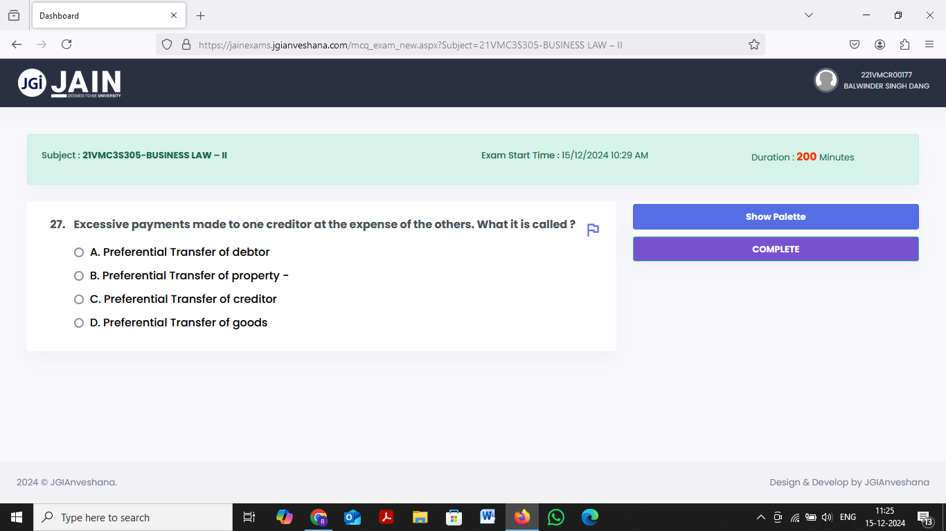 ANSWER Dashboard X + X - C O B