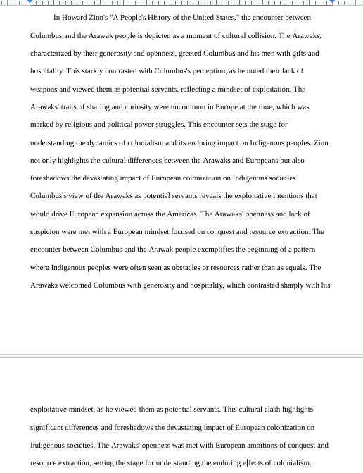 does my write up provides a clear and cohesive