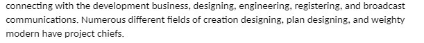 connecting with the development business,