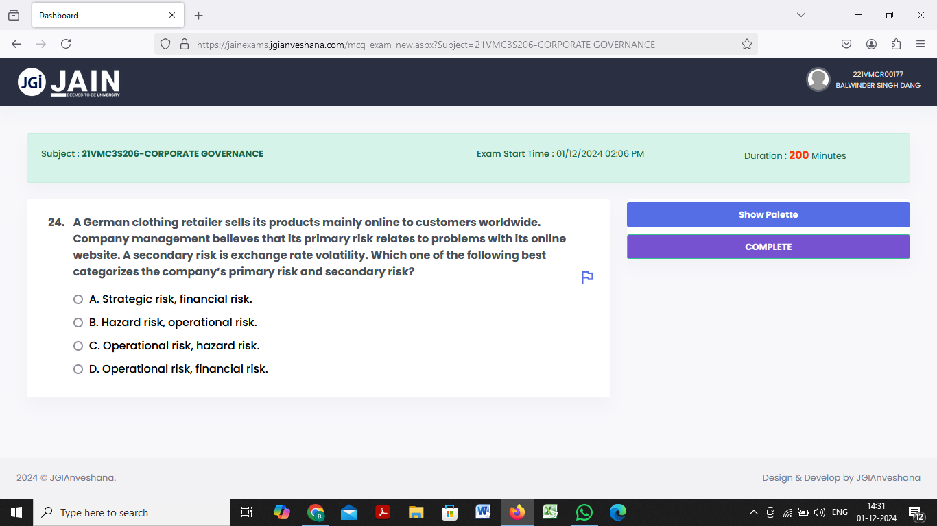 ANSWER Dashboard X + X - C O B