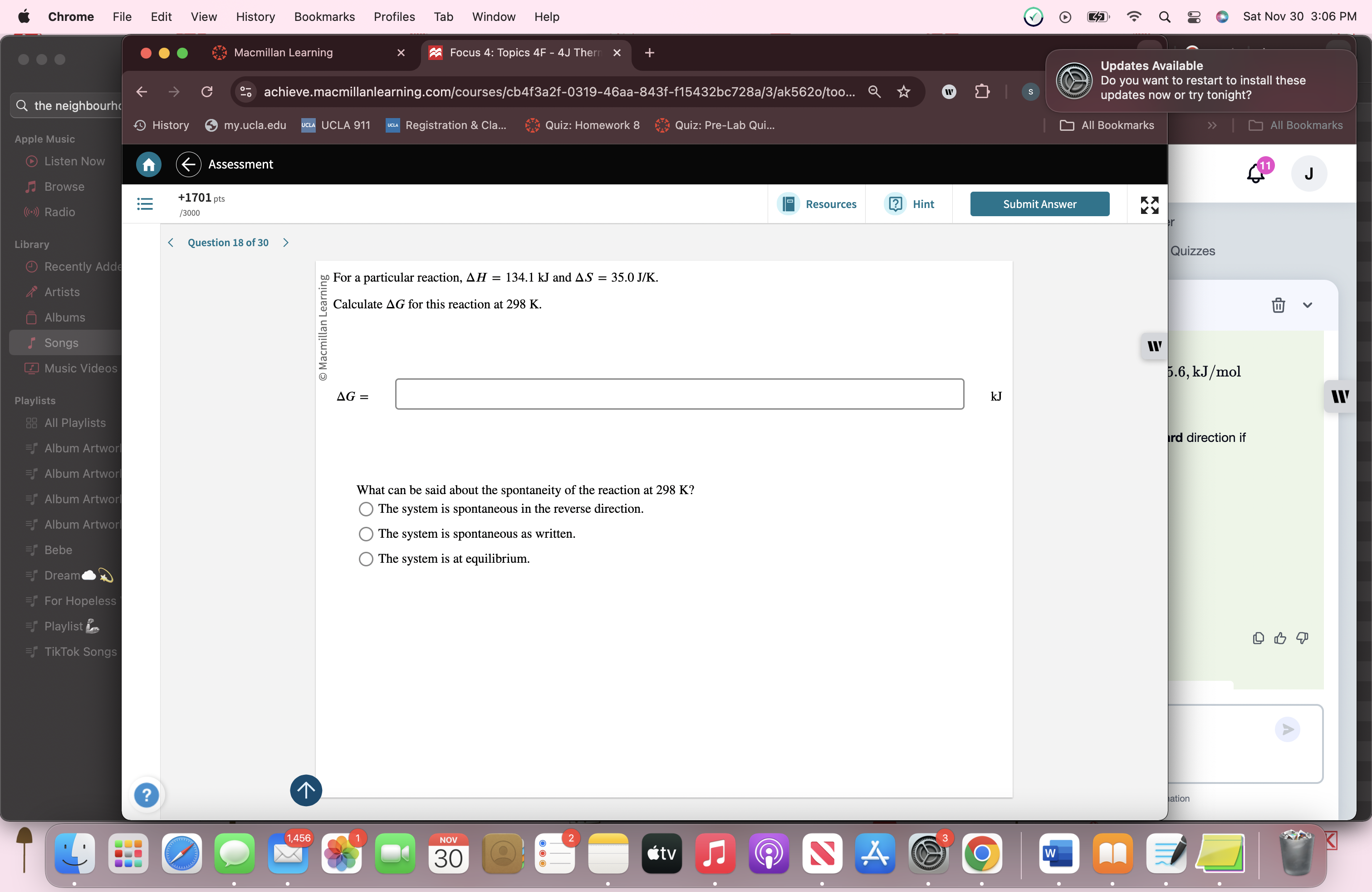 answer Chrome File Edit View History Bookmarks