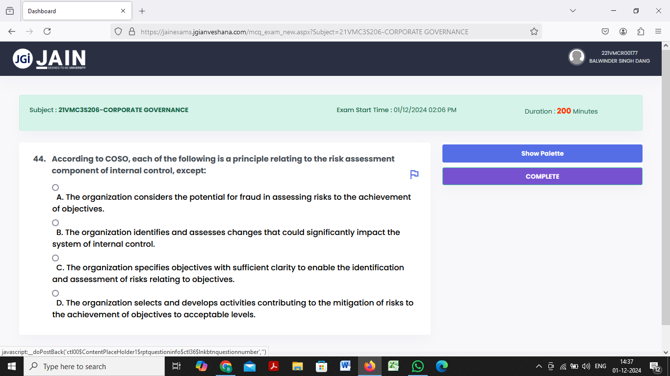ANSWER Dashboard X + X - C O B