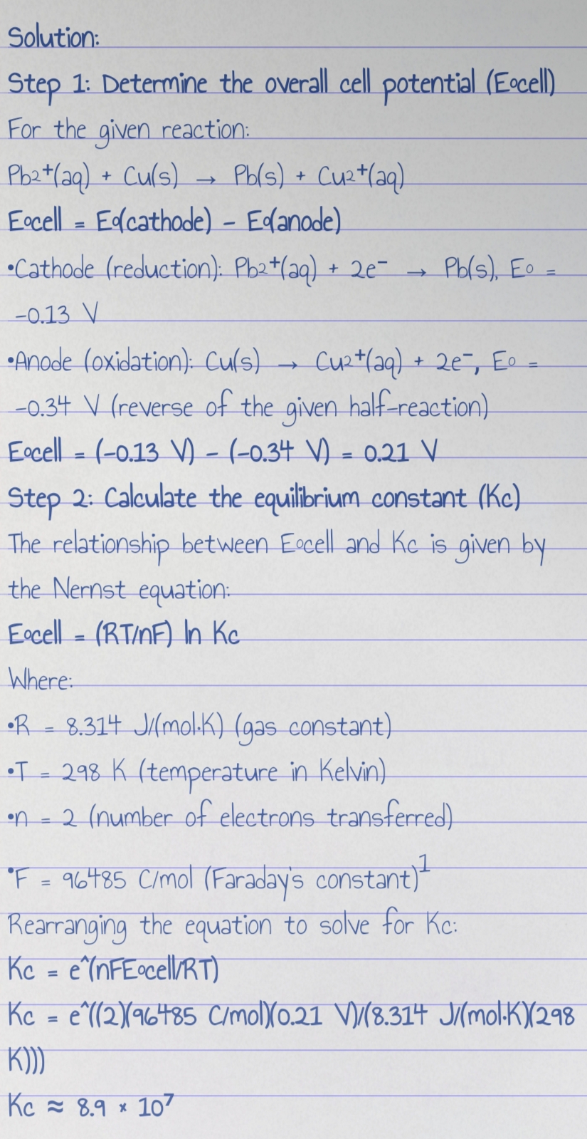 type this response please Solution: Step 1: