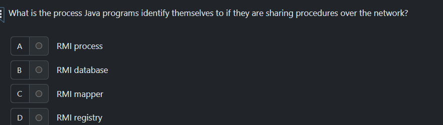 answer What is the process Java programs identify