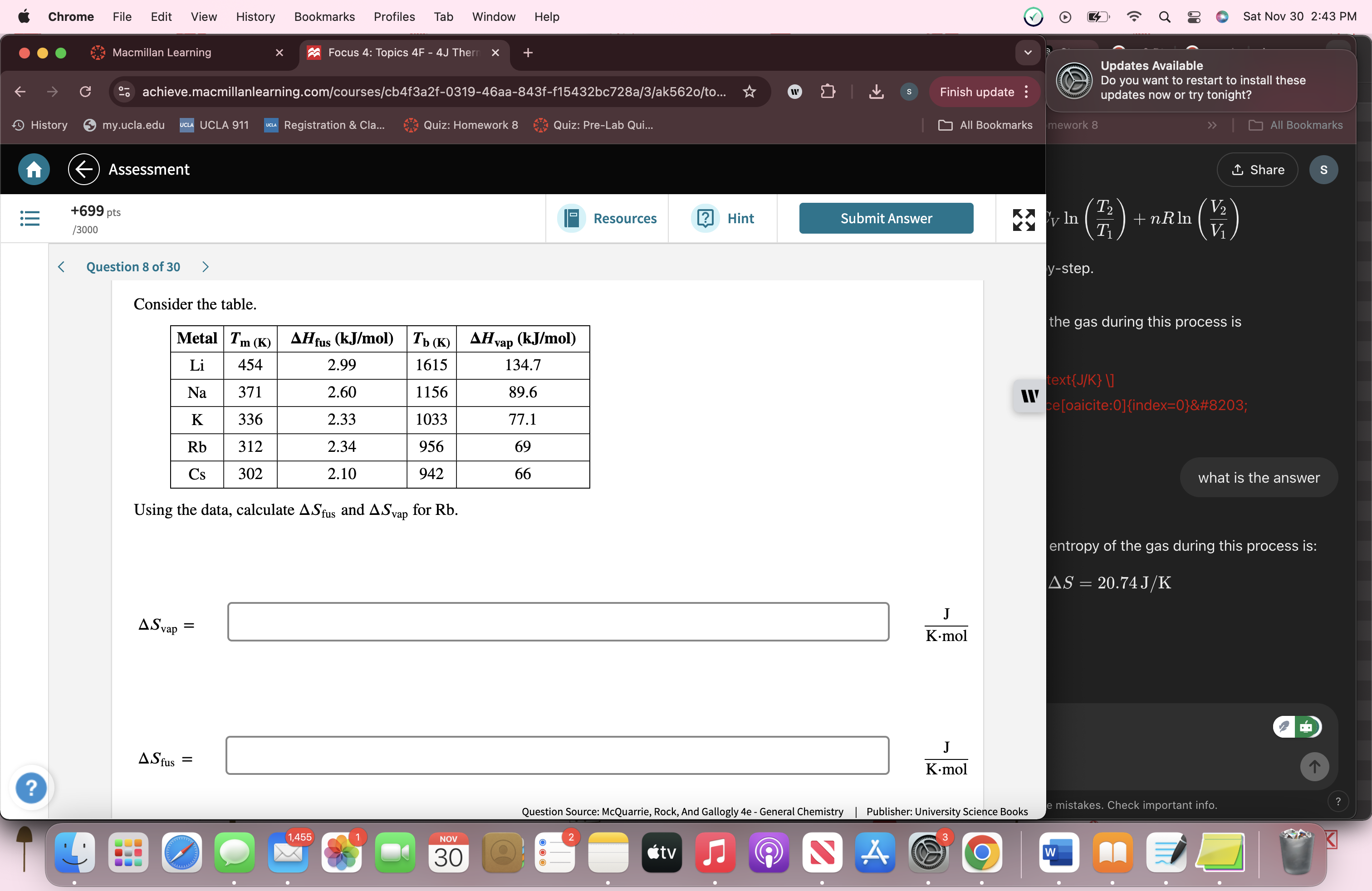 answer Chrome File Edit View History Bookmarks