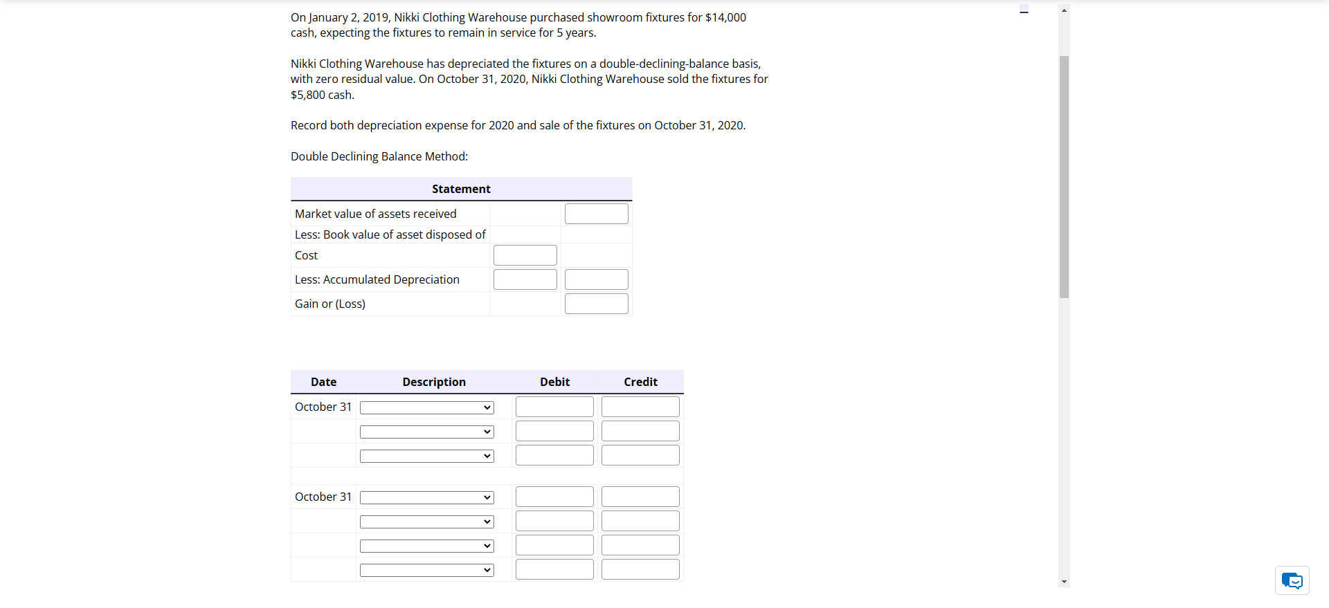 On January 2 , 2 0 1 9 , Nikki Clothing Warehouse
