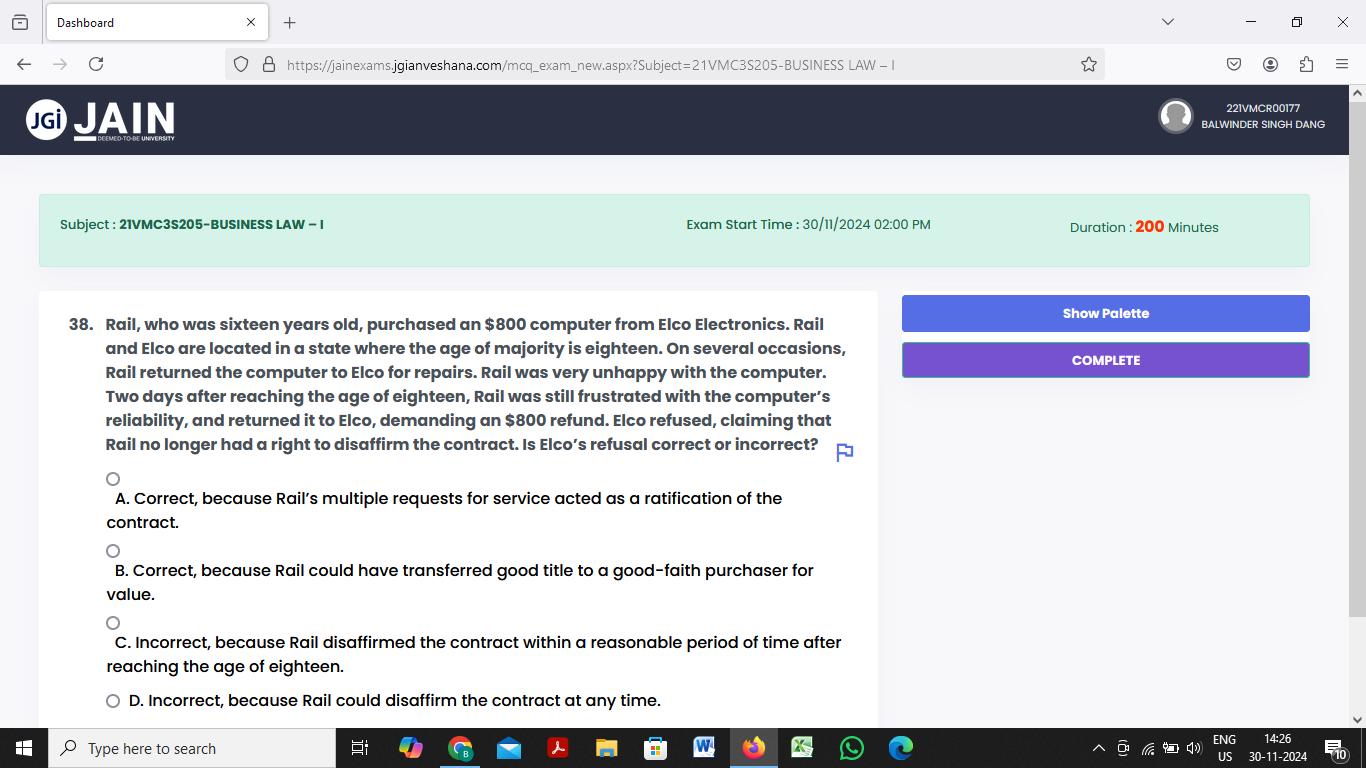 ANSWER Dashboard X + X - C O B