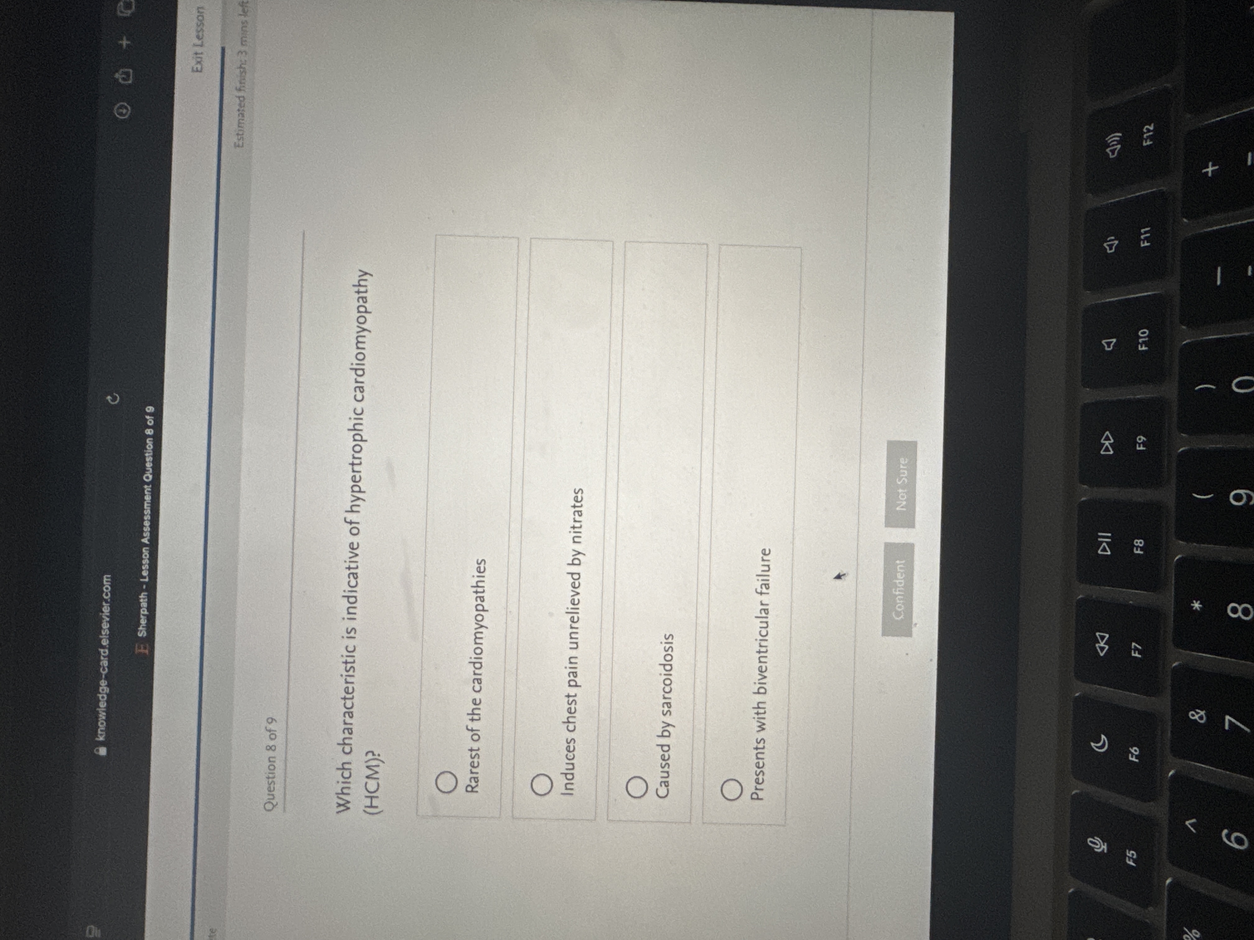 Answer knowledge-card.elsevier.com C Sherpath -
