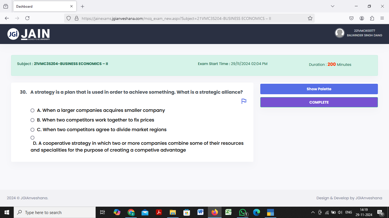 ANSWER Dashboard X + X - C O B