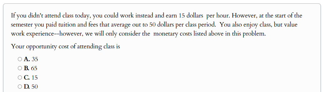 answer If you didn't attend class today, you