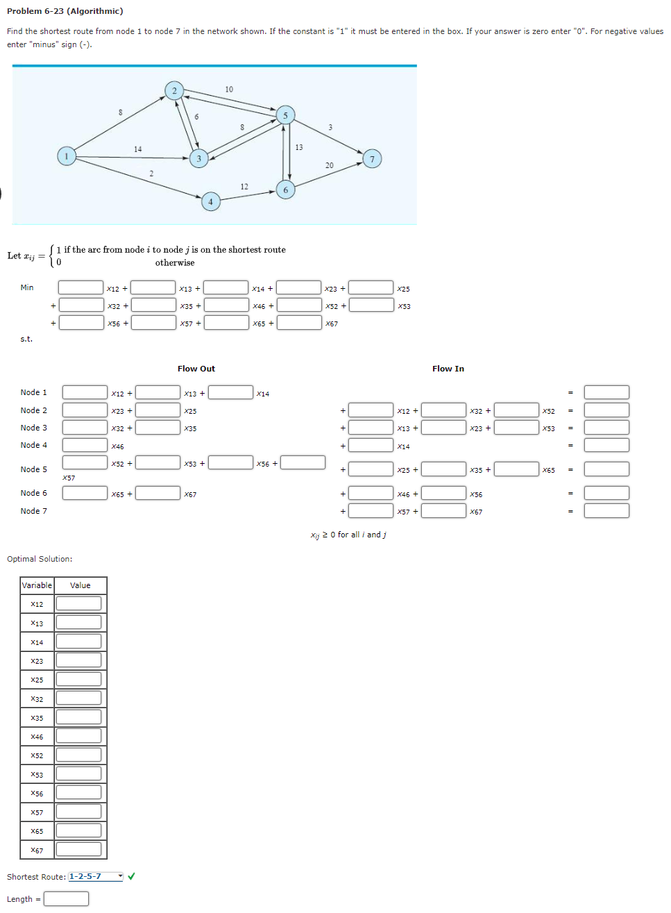 Problem 6-09 (Algorithmic) The Ace Manufacturing