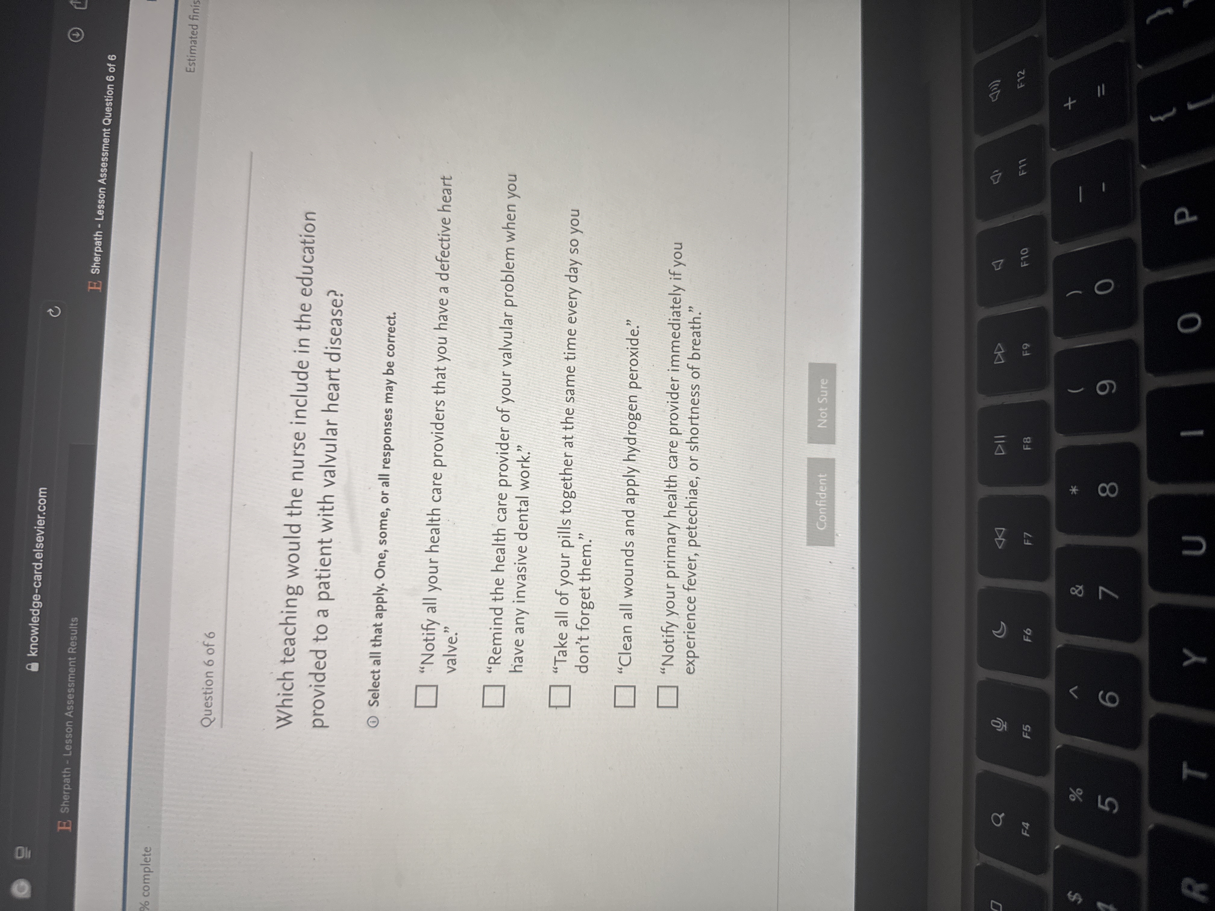 Answer knowledge-card.elsevier.com C E Sherpath -