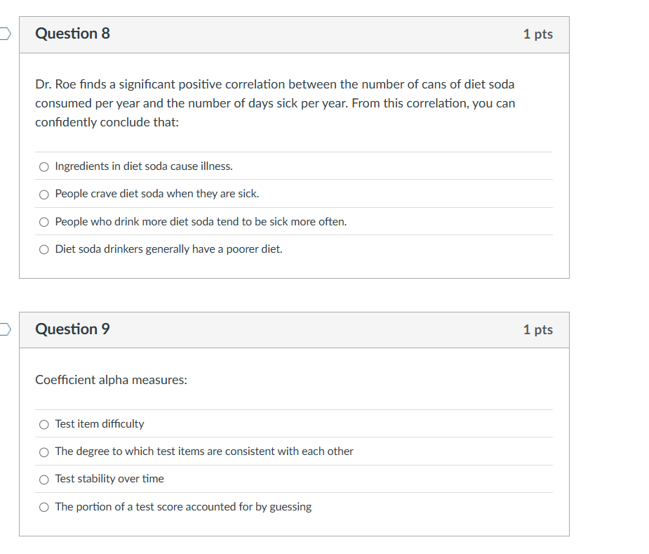 answer LU LU Question 8 1 pts Dr. Roe finds a