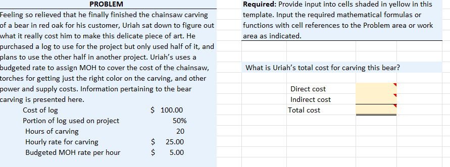 answer PROBLEM Feeling so relieved that he