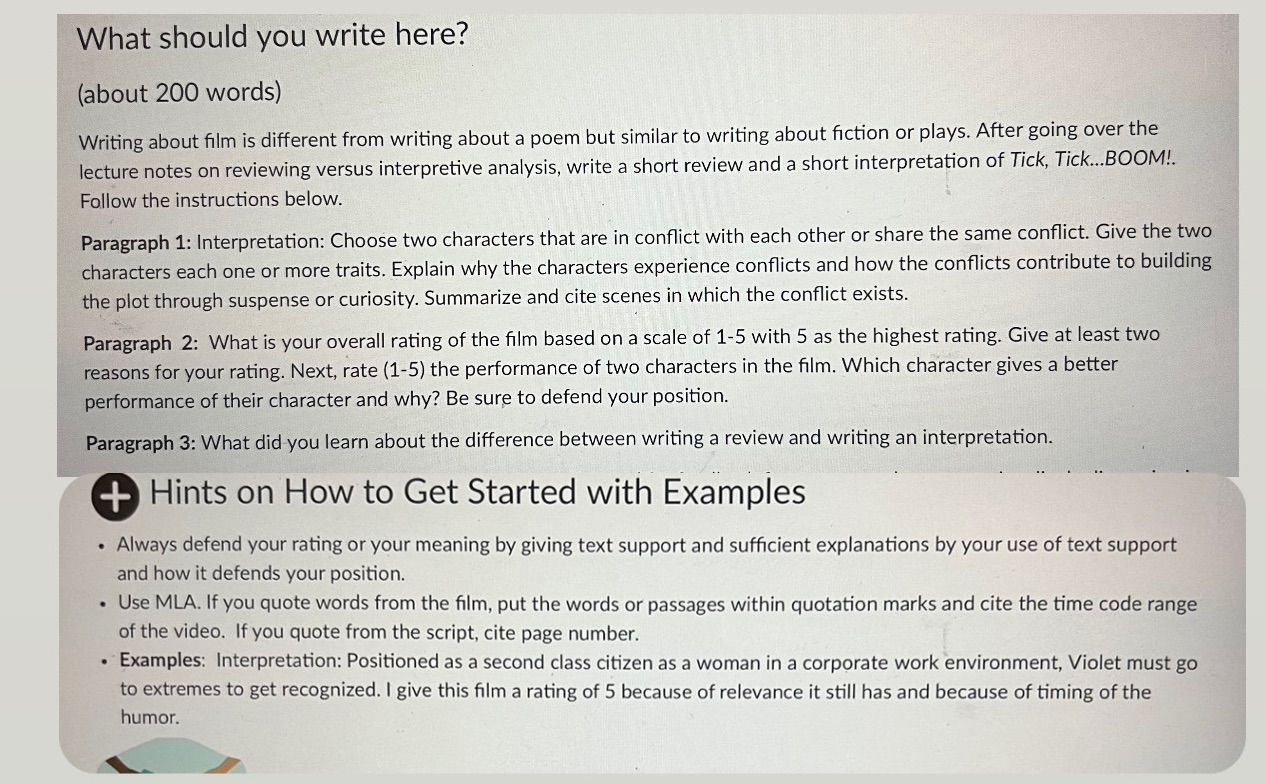 " What should you write here? ~ (about 200 words)