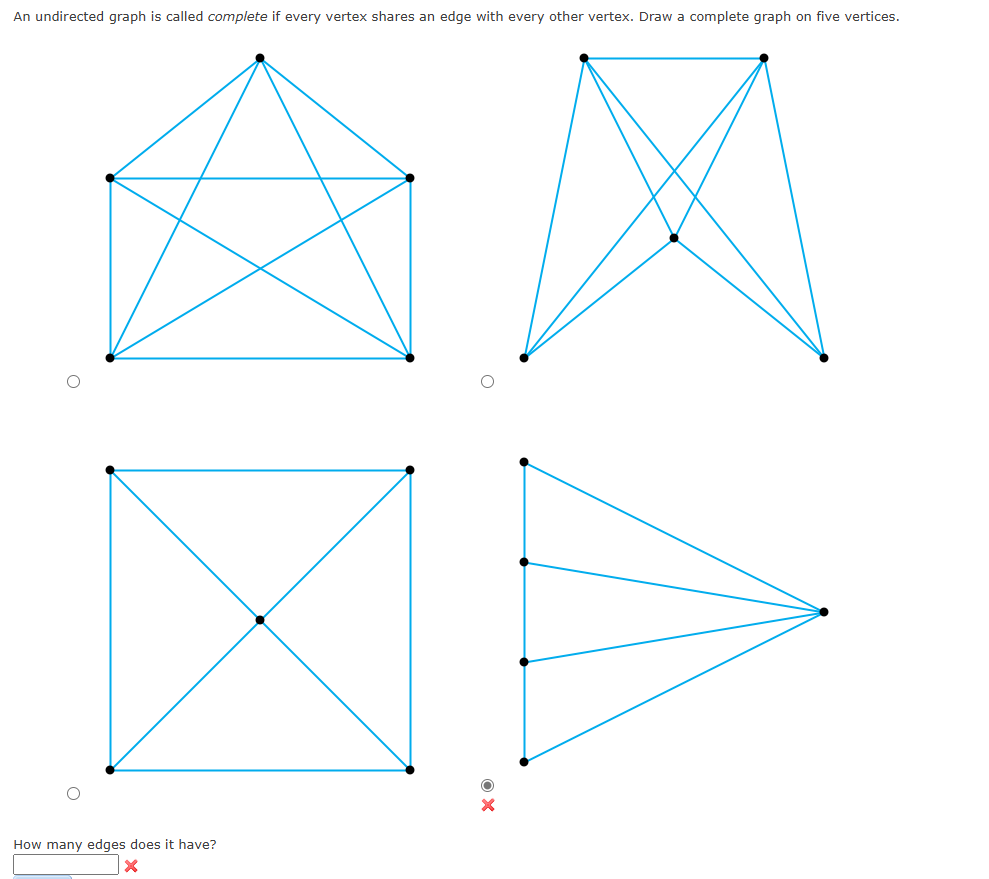 how to answer An undirected graph is called