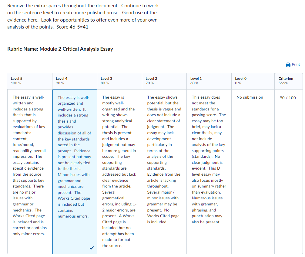 I need help making revisions. I set on suggesting