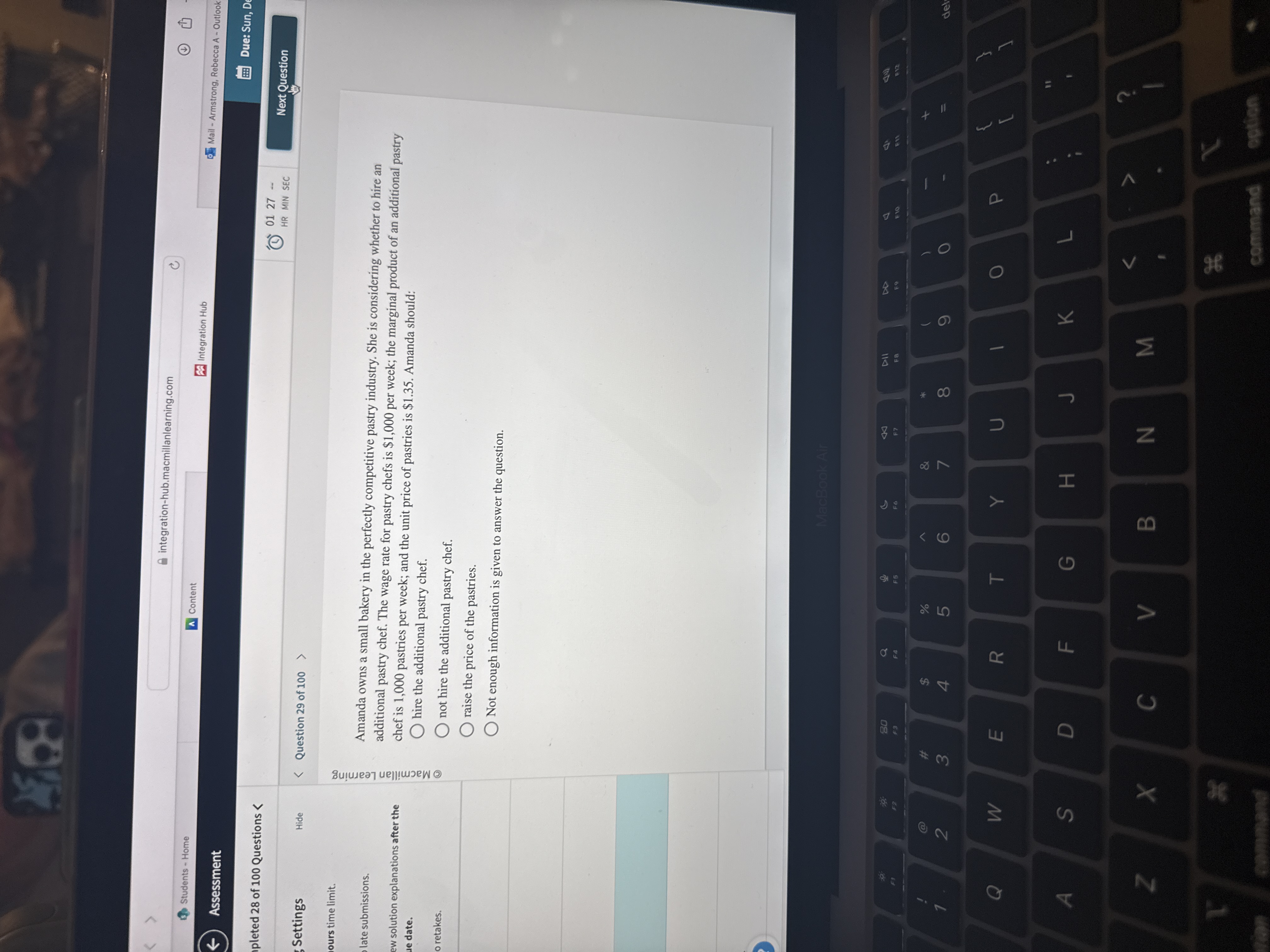 answer integration-hub.macmillanlearning.com