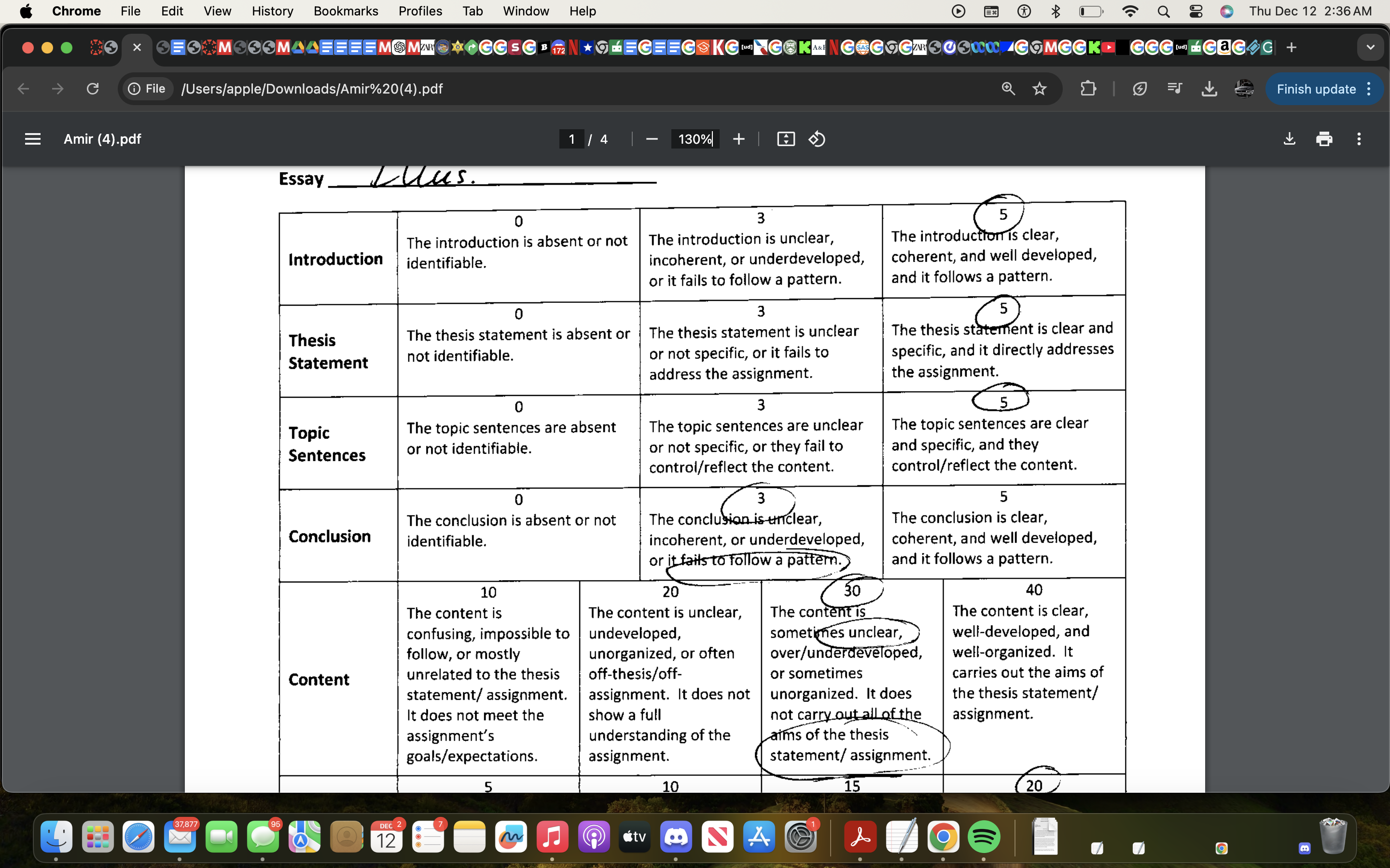 Chrome File Edit View History Bookmarks Profiles