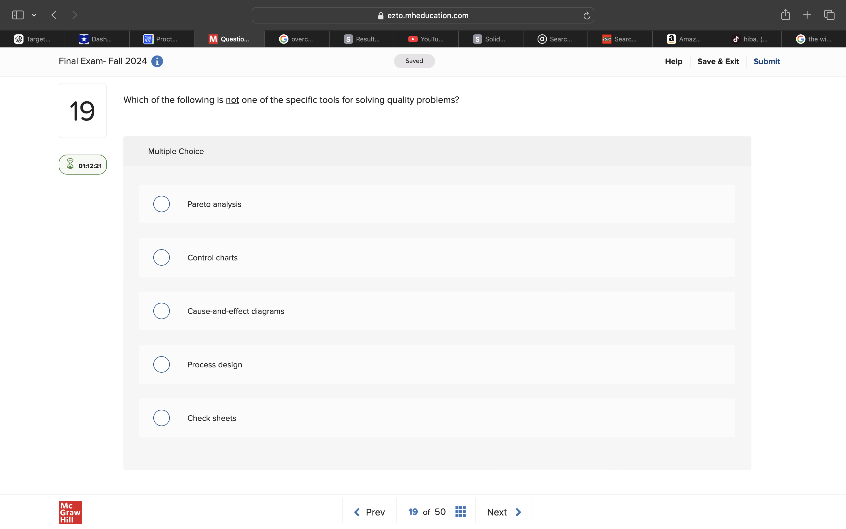 answer + ezto.mheducation.com Target... *Dash.