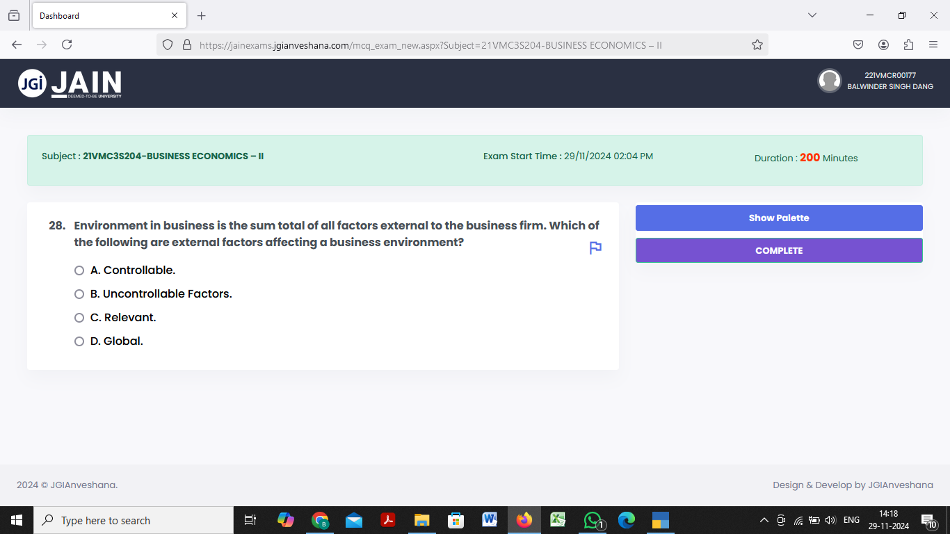 ANSWER Dashboard X + X - C O B