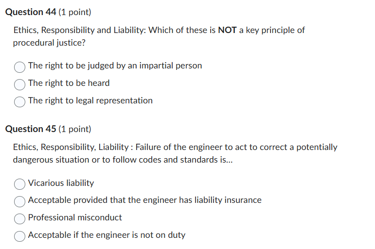answer the following questions : Question 44 (1