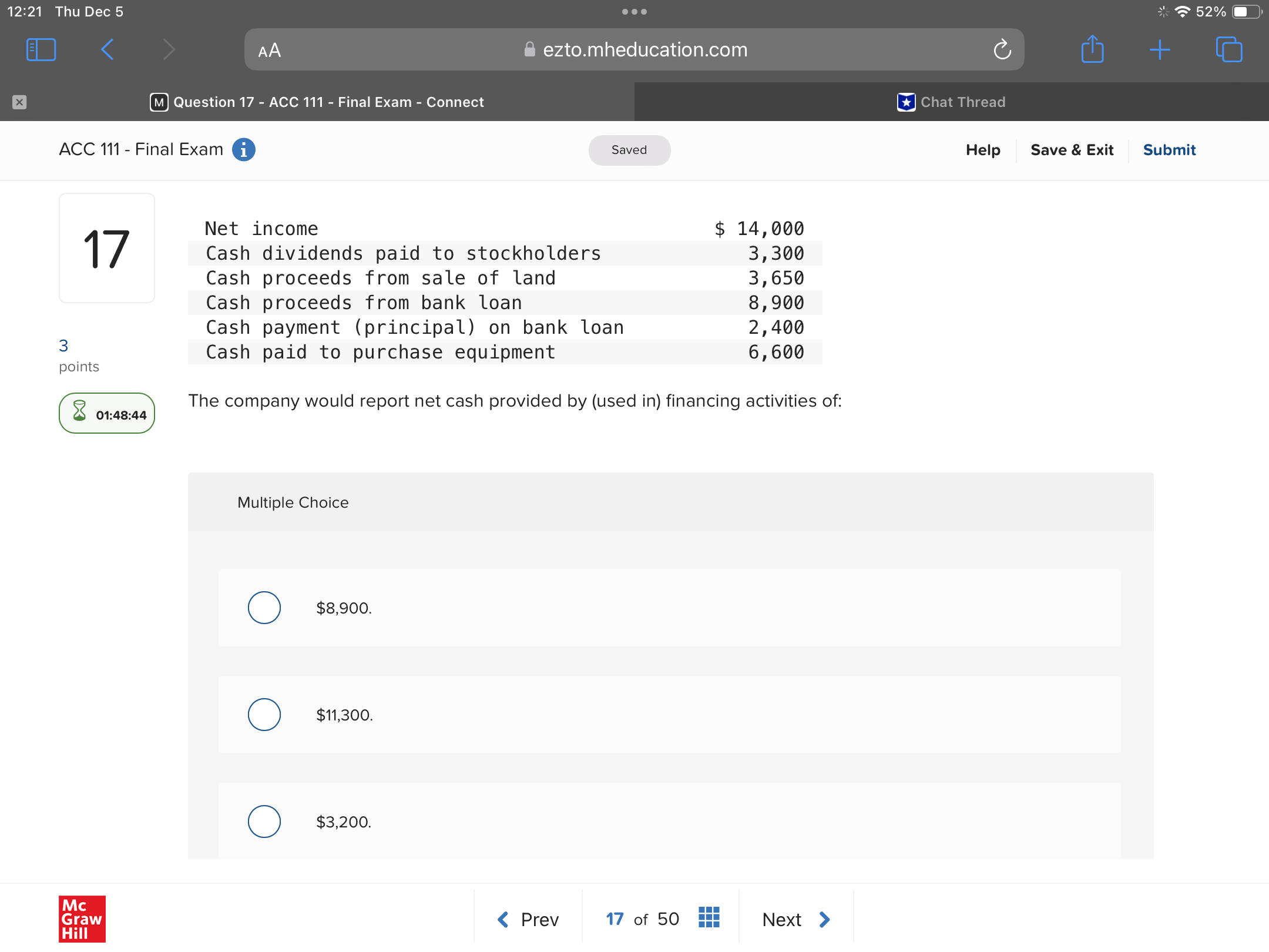 Answer 12:21 ThuDec 5 Y YA ) Y-\\ @