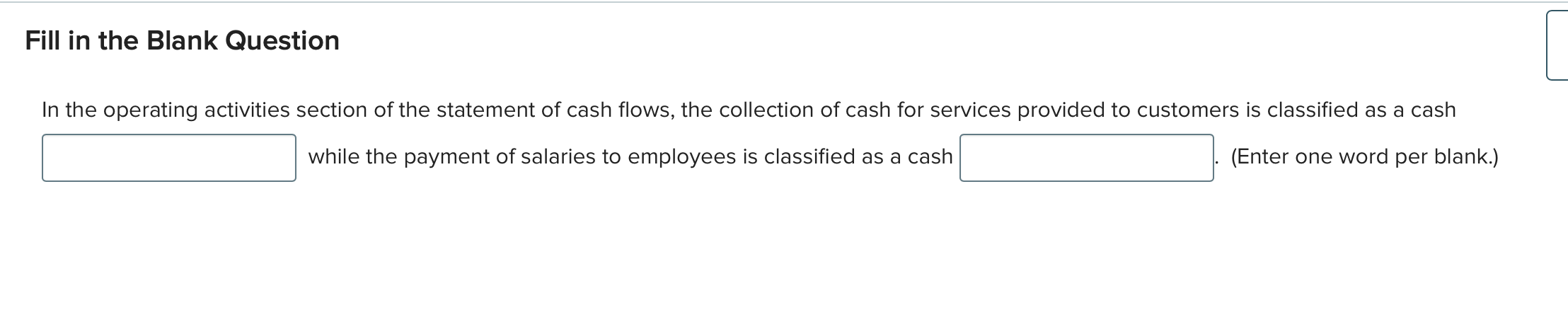 answer this Fill in the Blank Question In the