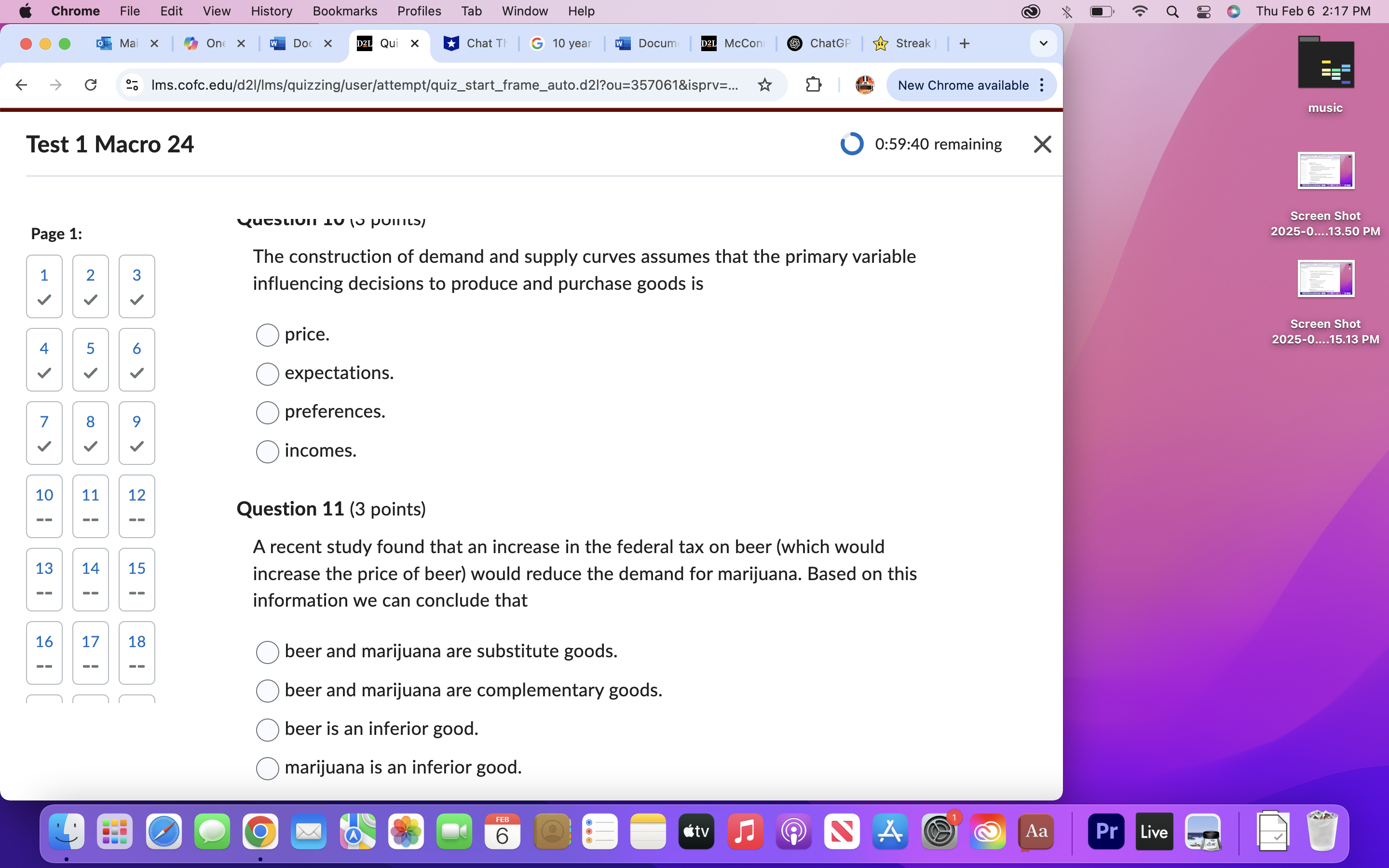 answer Chrome File Edit View History Bookmarks