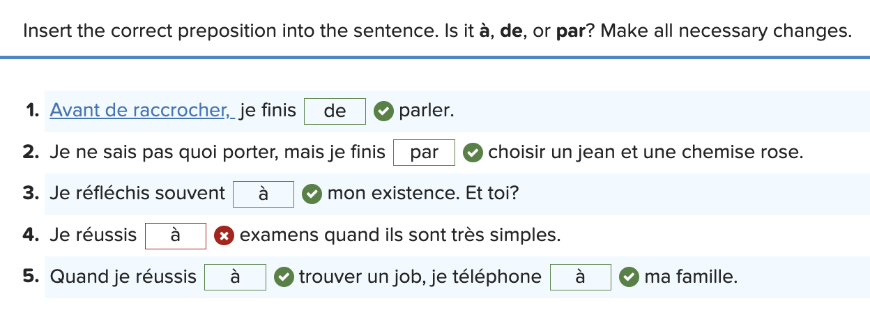 correct the wrong answer Insert the correct