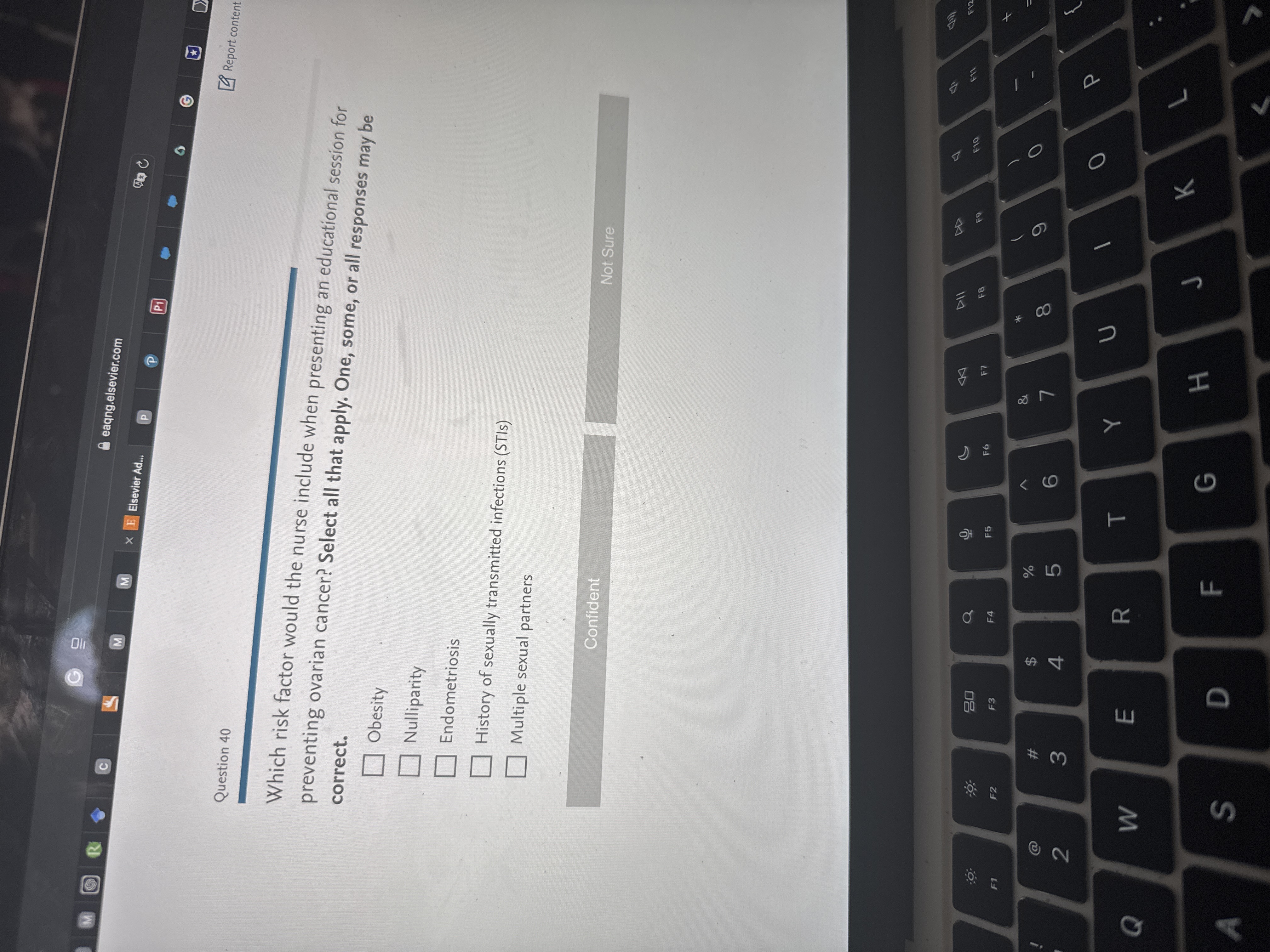 Answer G M eaqng.elsevier.com Ri C M M FO C X E