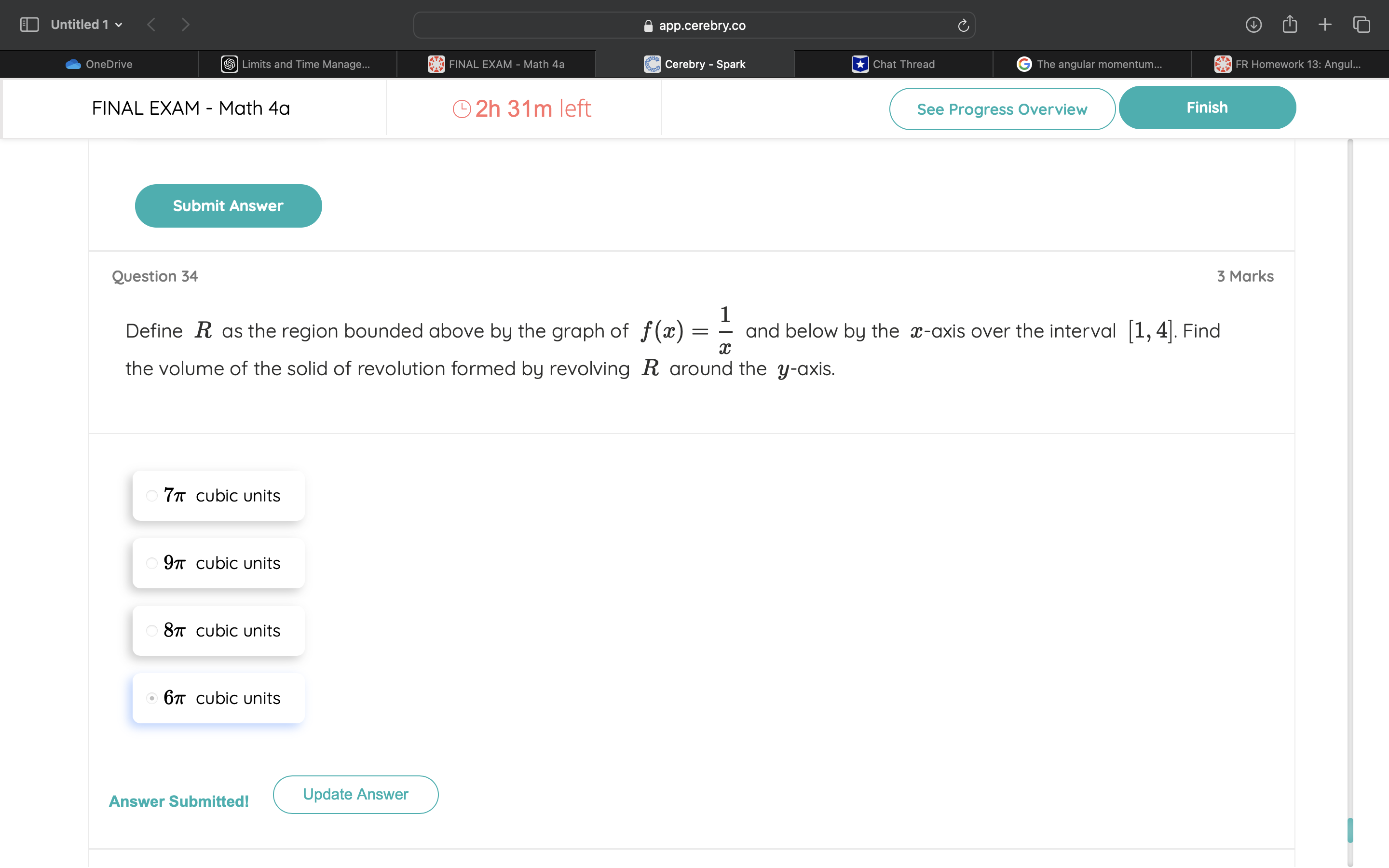 answer ) Uuntitled1 v @ app.cerebry.co Cerebry -