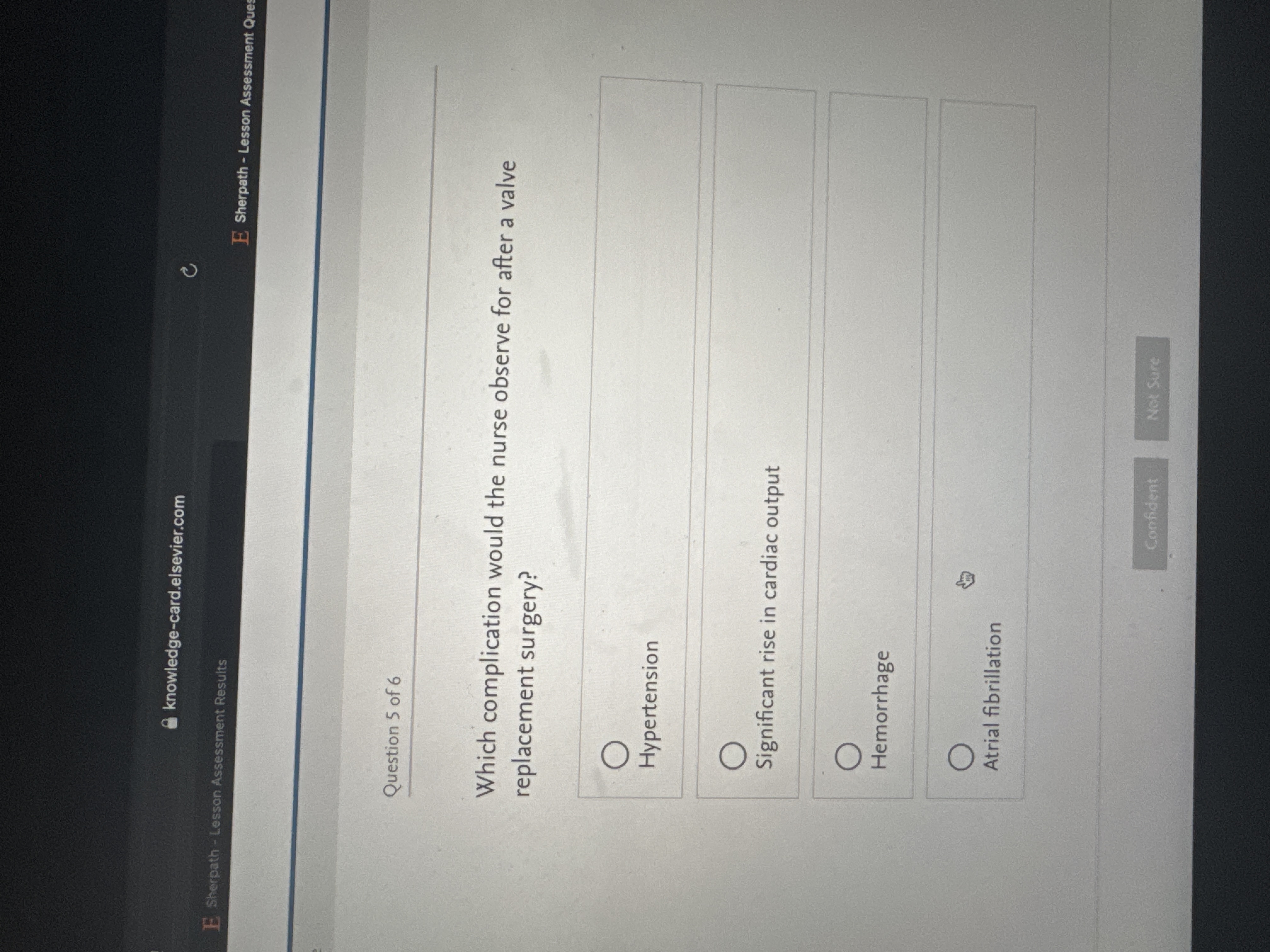 Answer knowledge-card.elsevier.com E Sherpath -