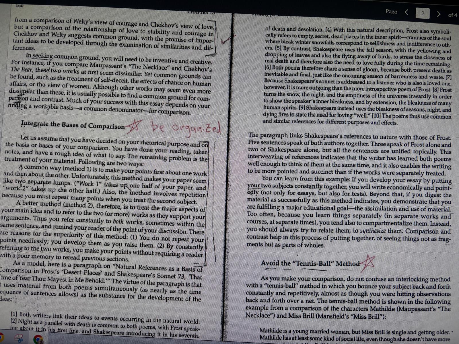 I need help with creating an outline using this