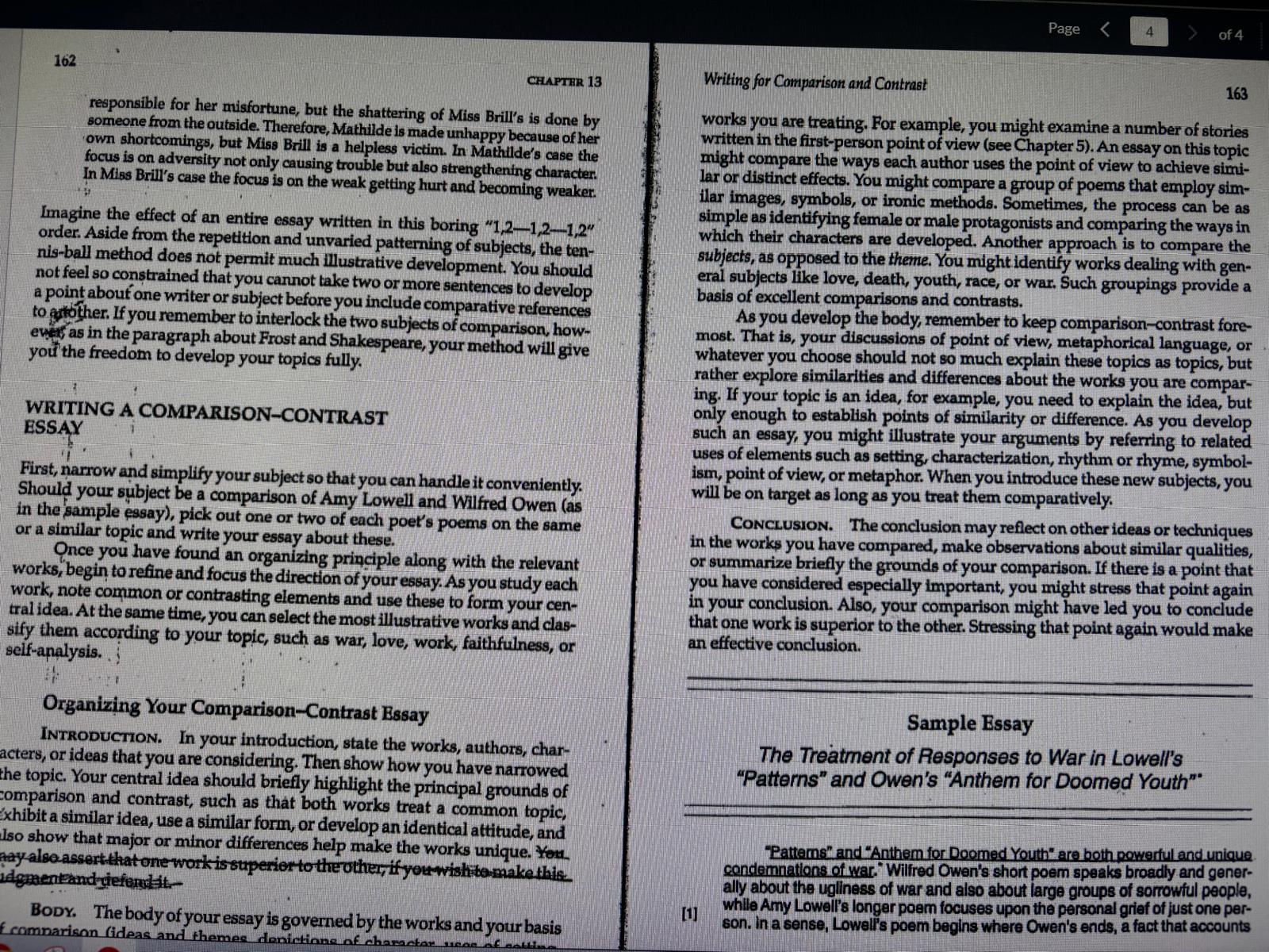 I need help with creating an outline using this