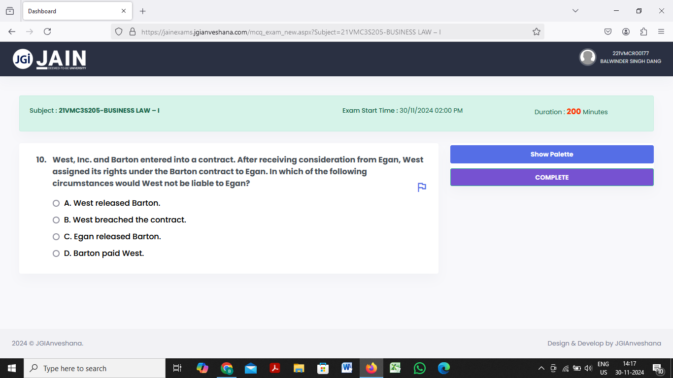 ANSWER Dashboard X + X - C O B