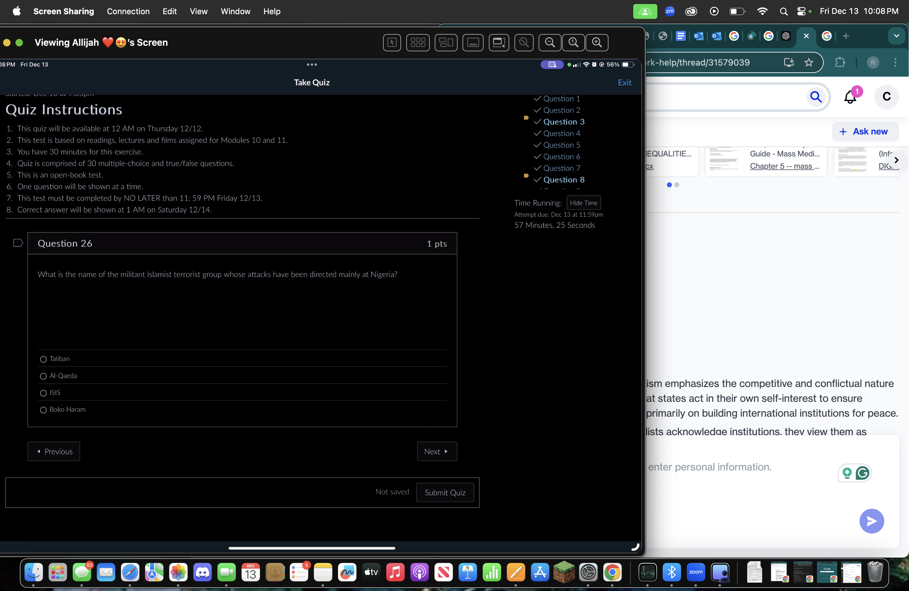 Answer Screen Sharing Connection Edit View Window