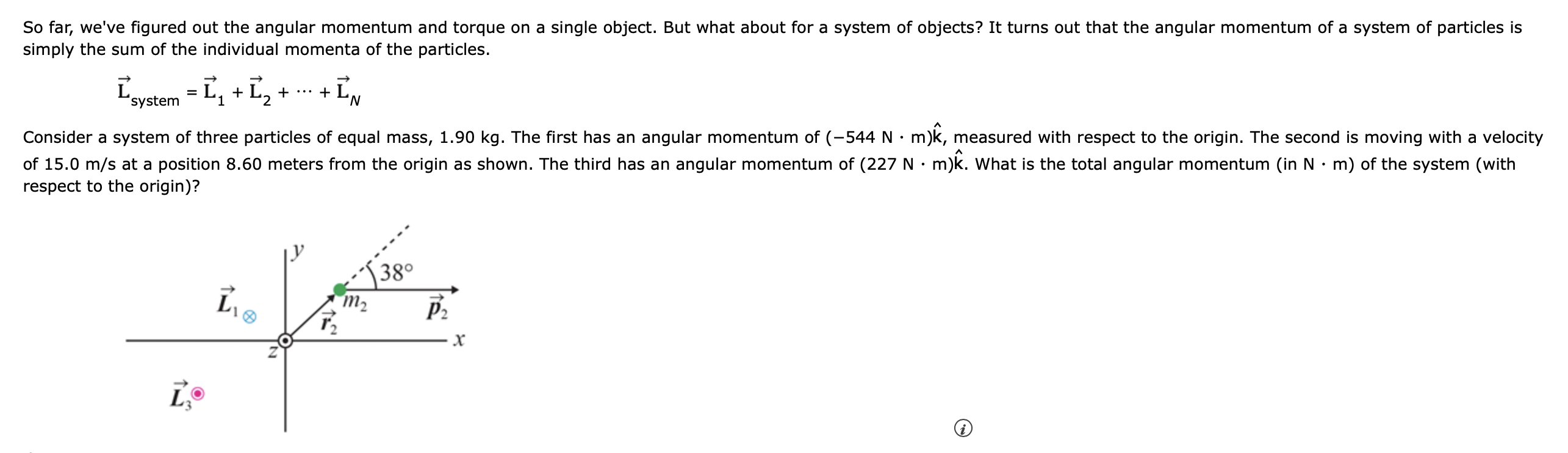 answer So far, we've figured out the angular