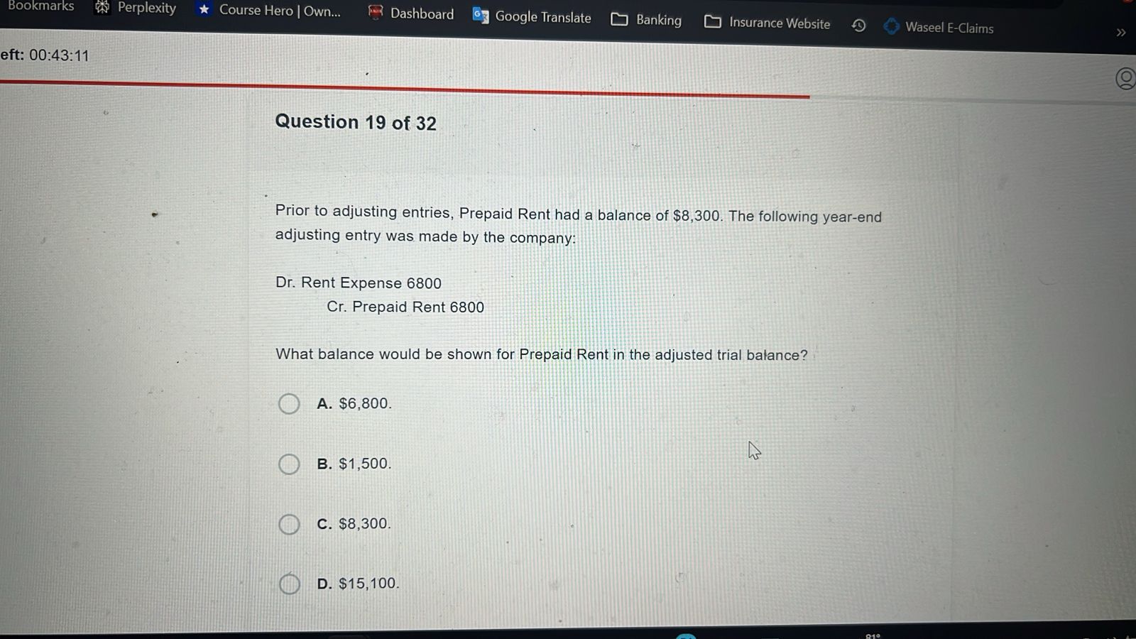 answer the question Bookmarks Perplexity * Course