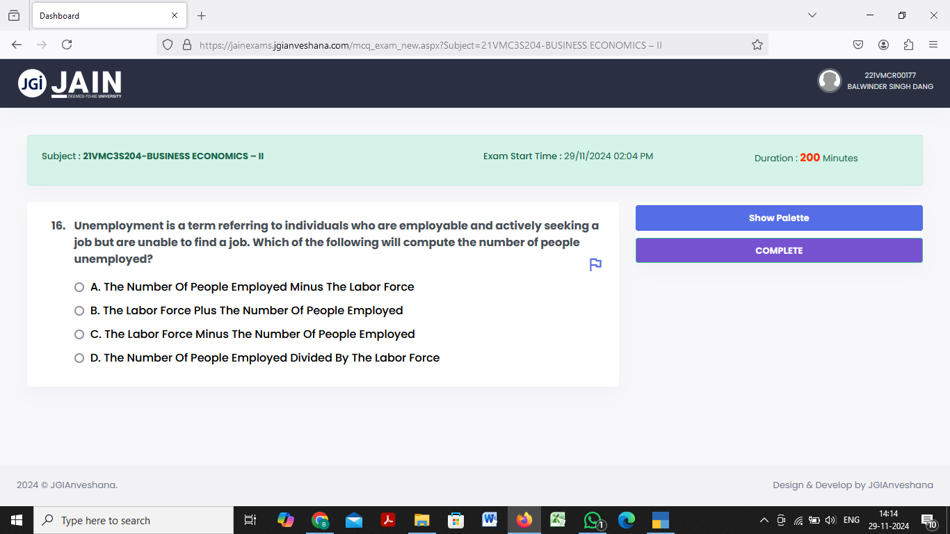ANSWER 0 Dashboard B + o = X & & 04-BUSINESS