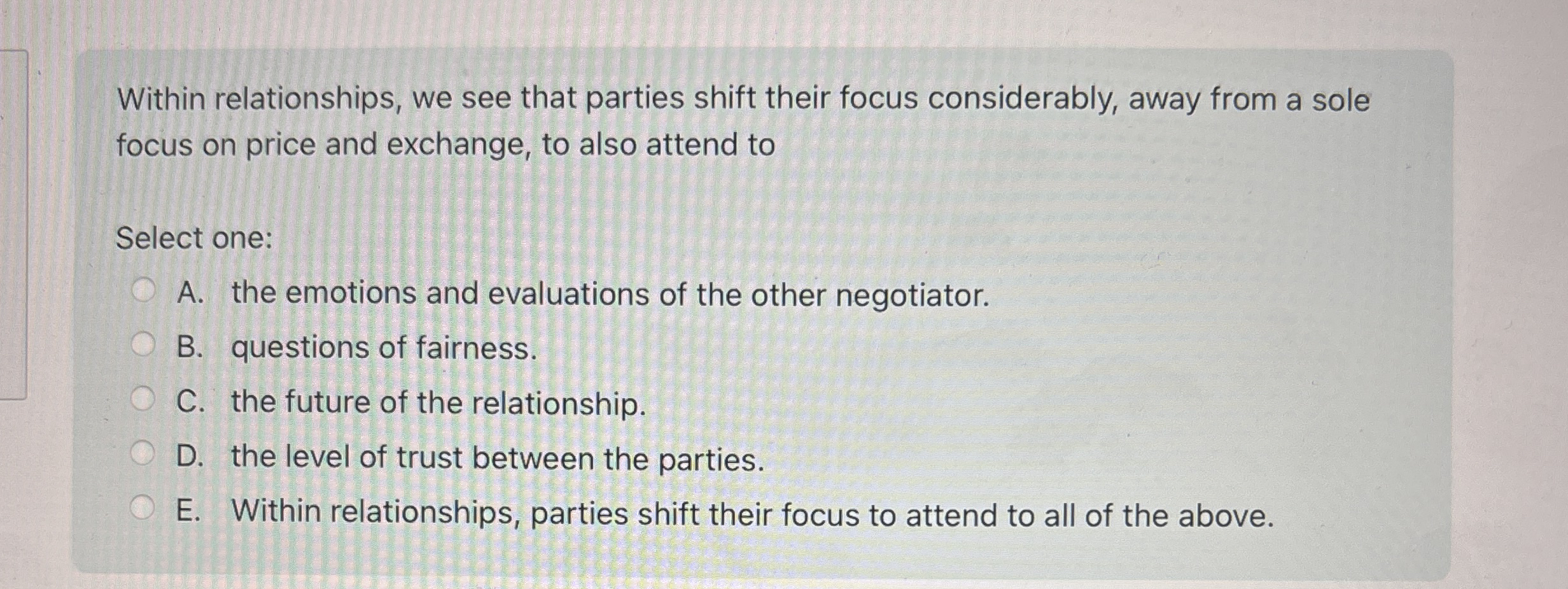 Within relationships, we see that parties shift