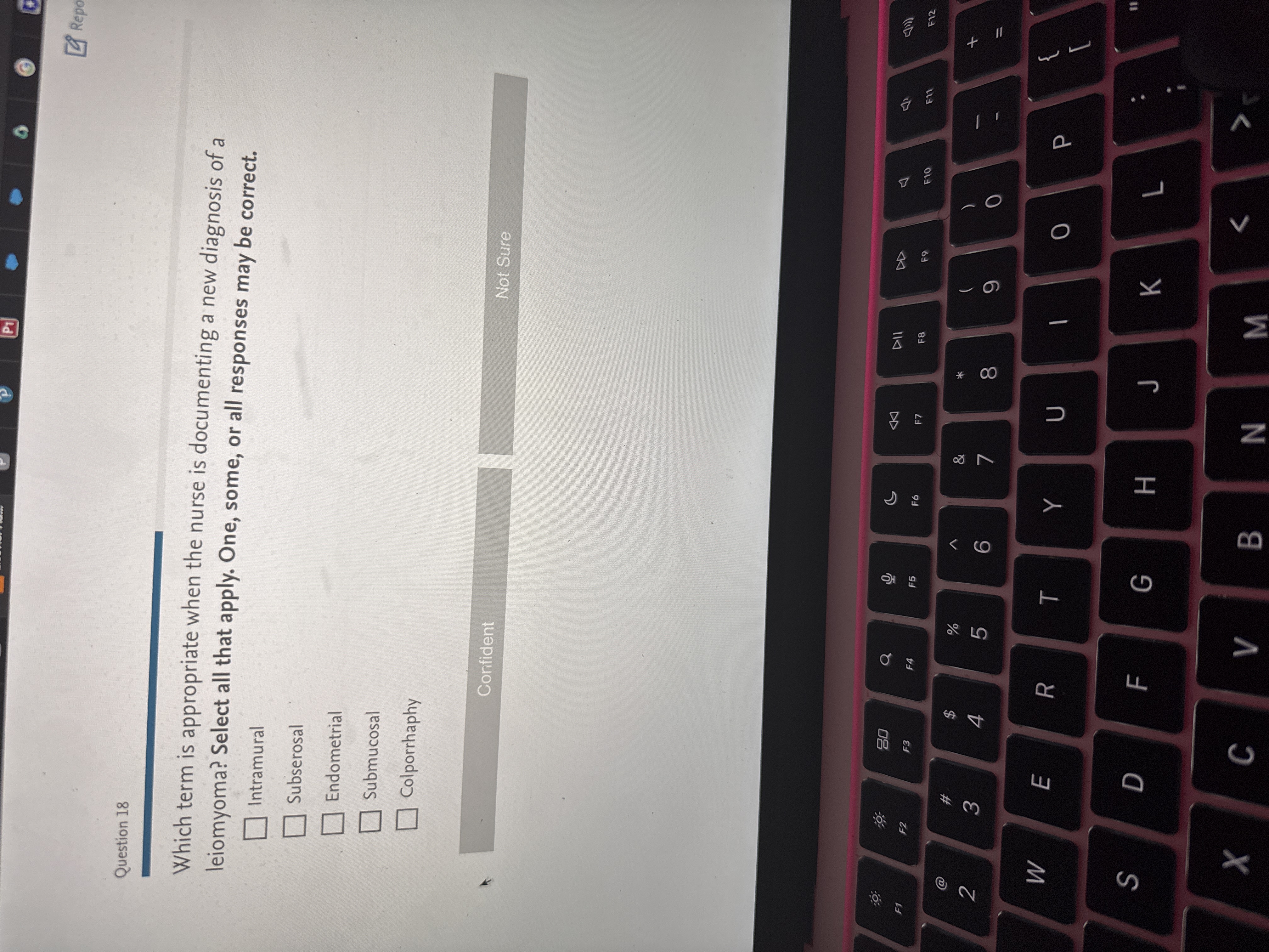 Answer Pi G Rep Question 18 Which term is