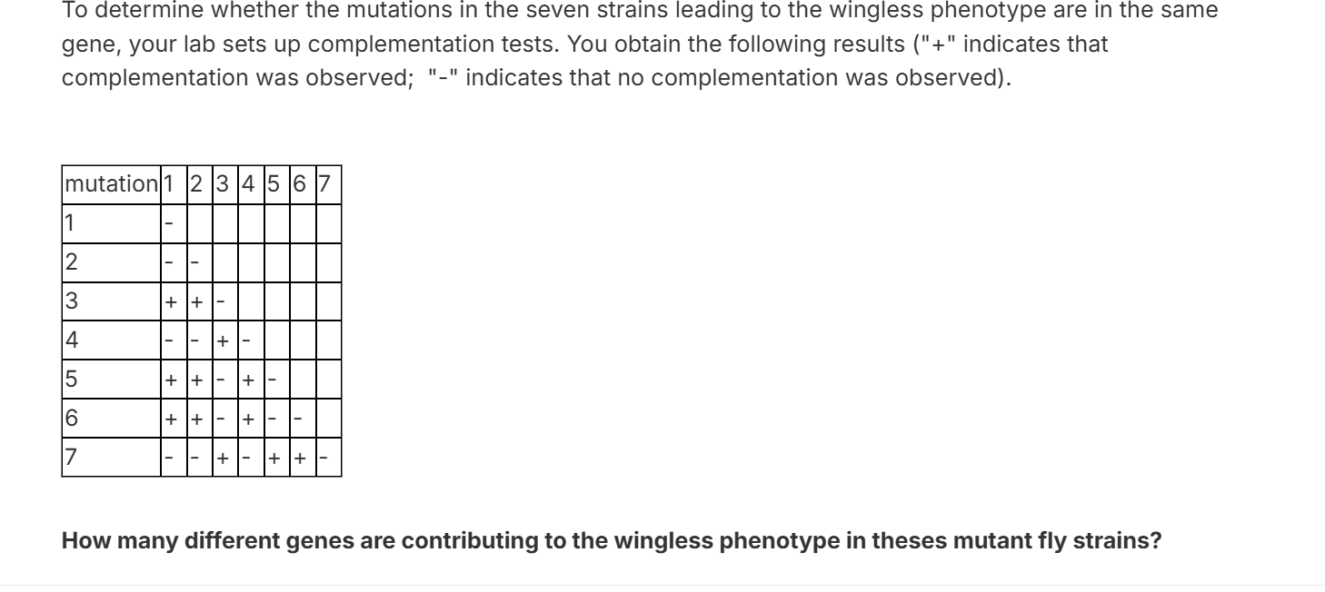 answer To determine whether the mutations in the