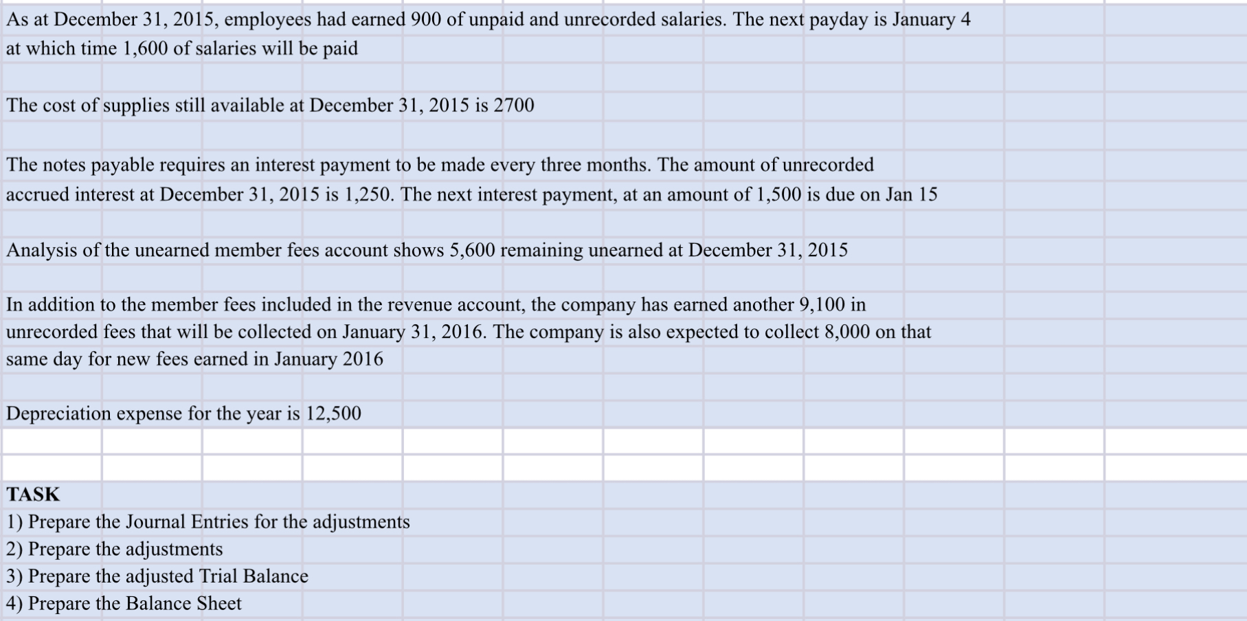 As at December 3 1 , 2 0 1 5 , employees had