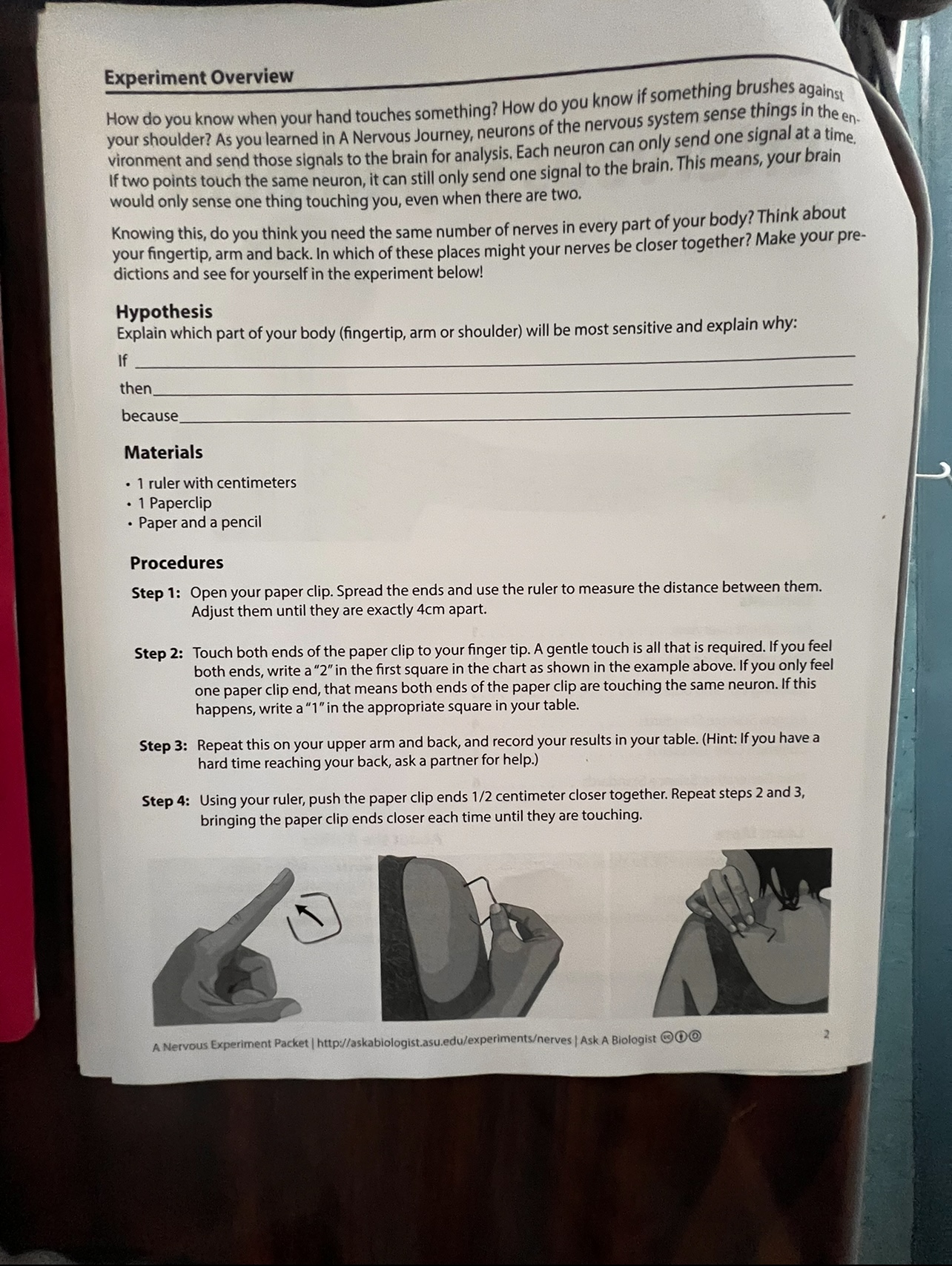Answer Experiment Overview How do you know when